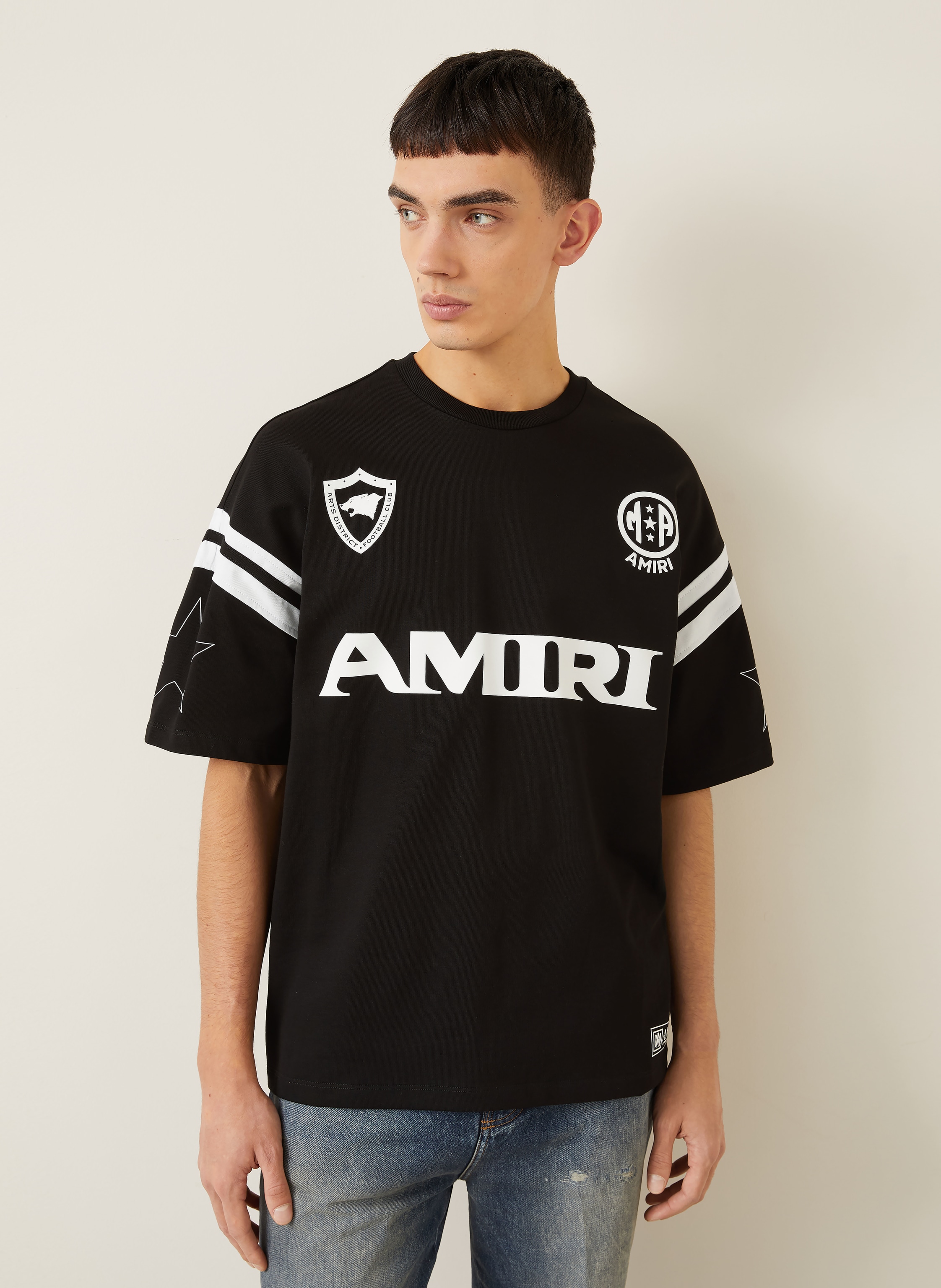 Thumbnail - Amiri Oversized-Shirt schwarz