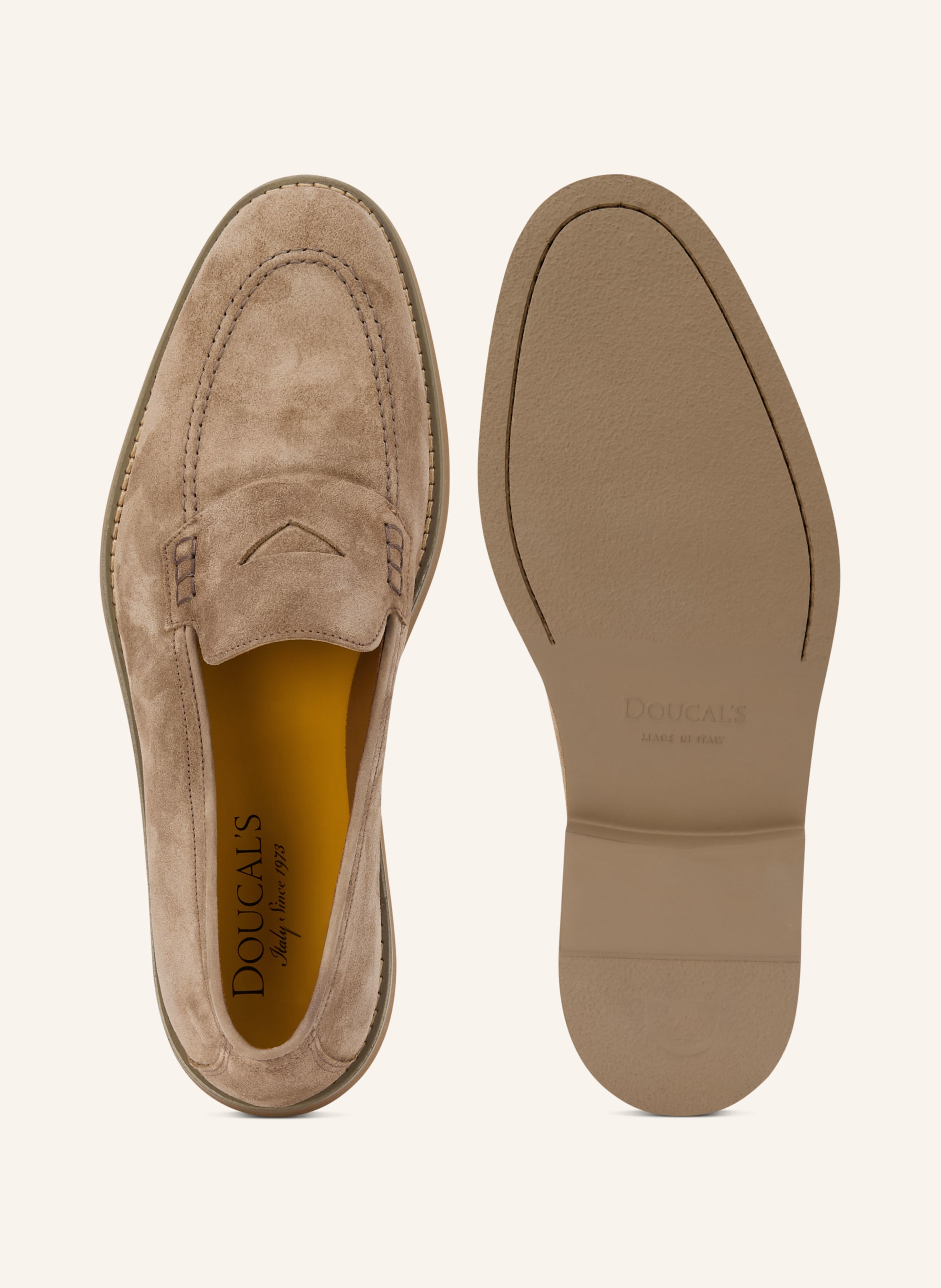 Thumbnail - Doucal's Penny-Loafer braun