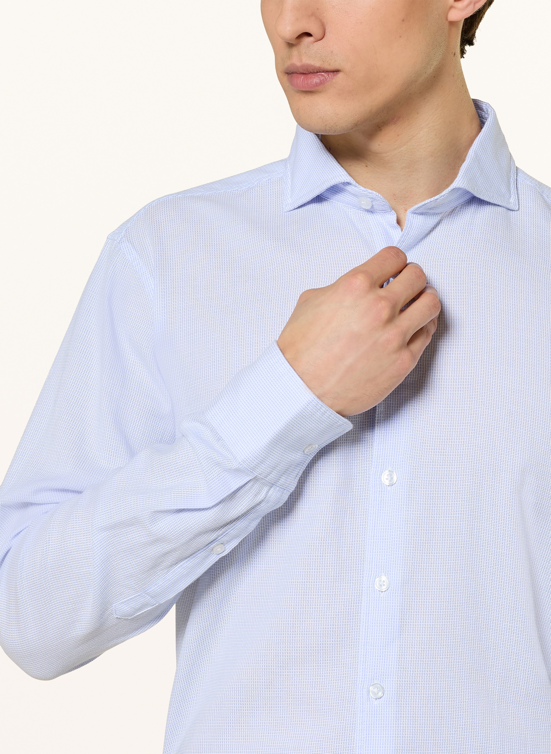 Thumbnail - Strokesman's Hemd Slim Fit blau