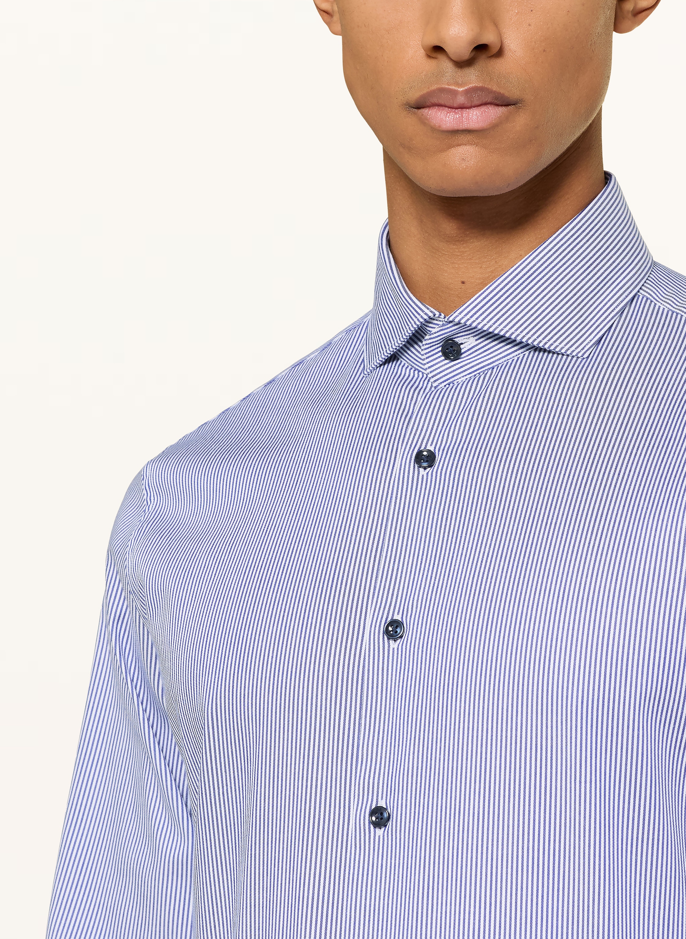 Thumbnail - Paul Hemd Shaped Fit blau