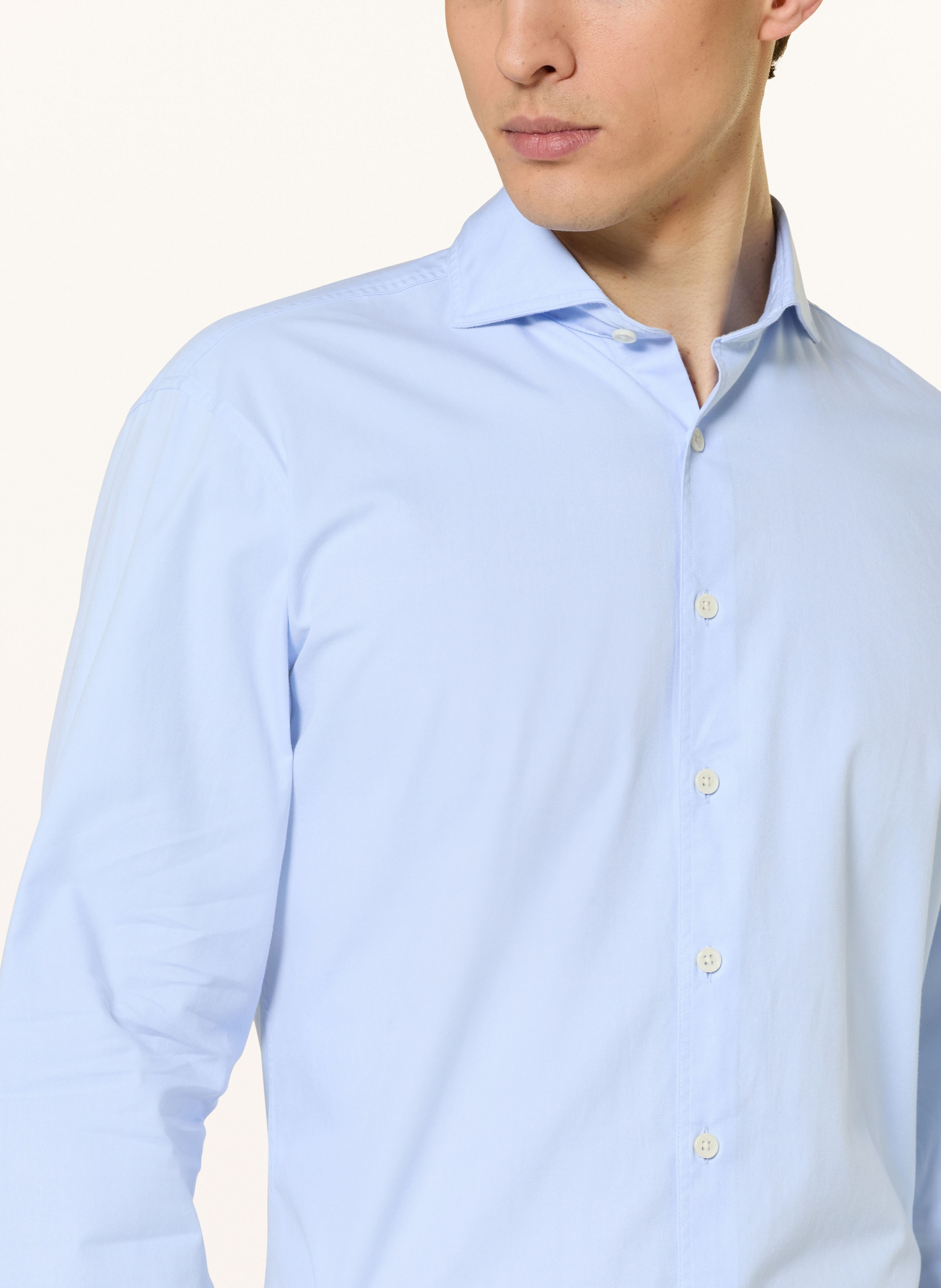 Thumbnail - Strokesman's Hemd Regular Fit blau