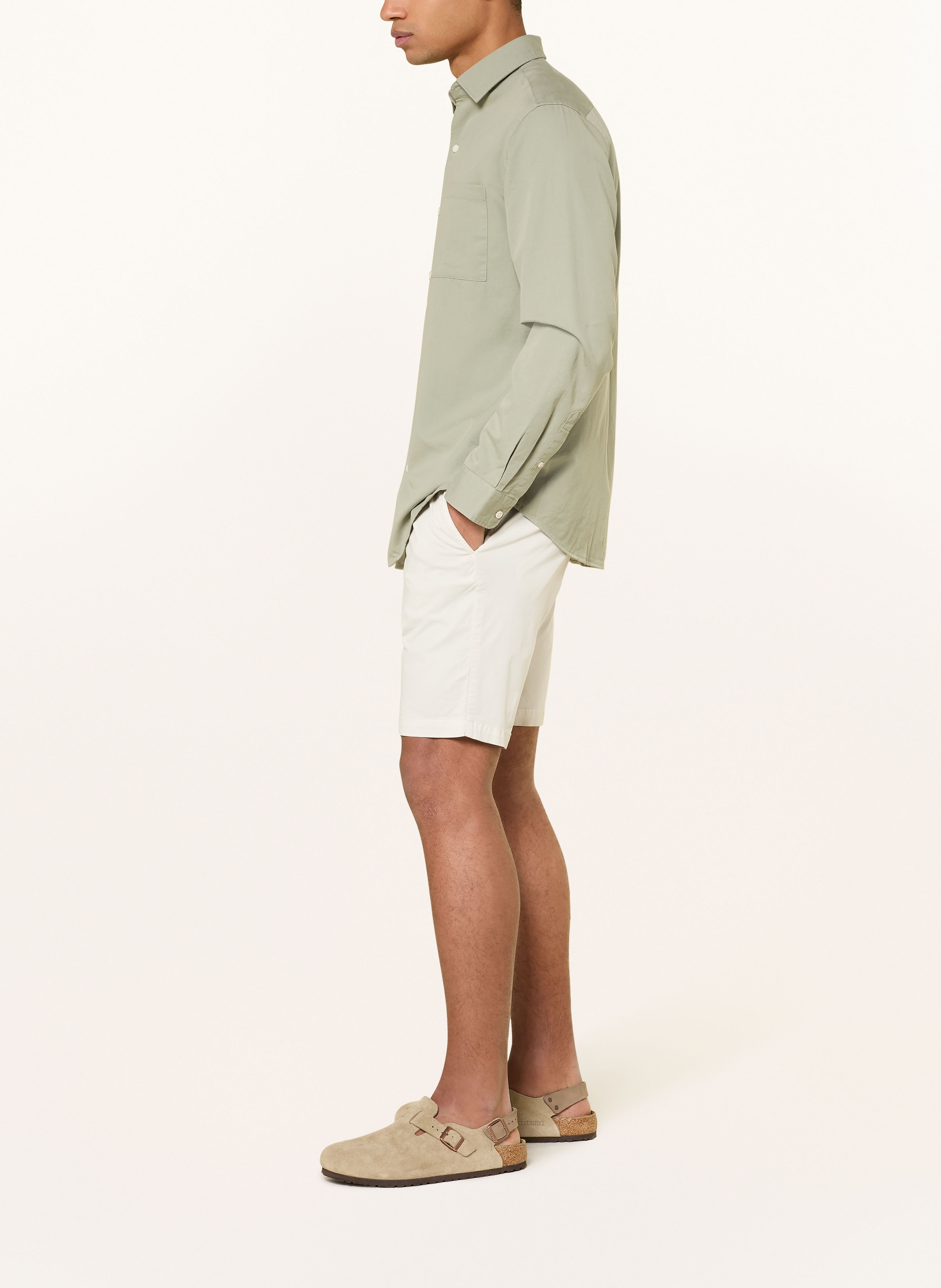 Thumbnail - Paul Chinoshorts Comfort Fit grau