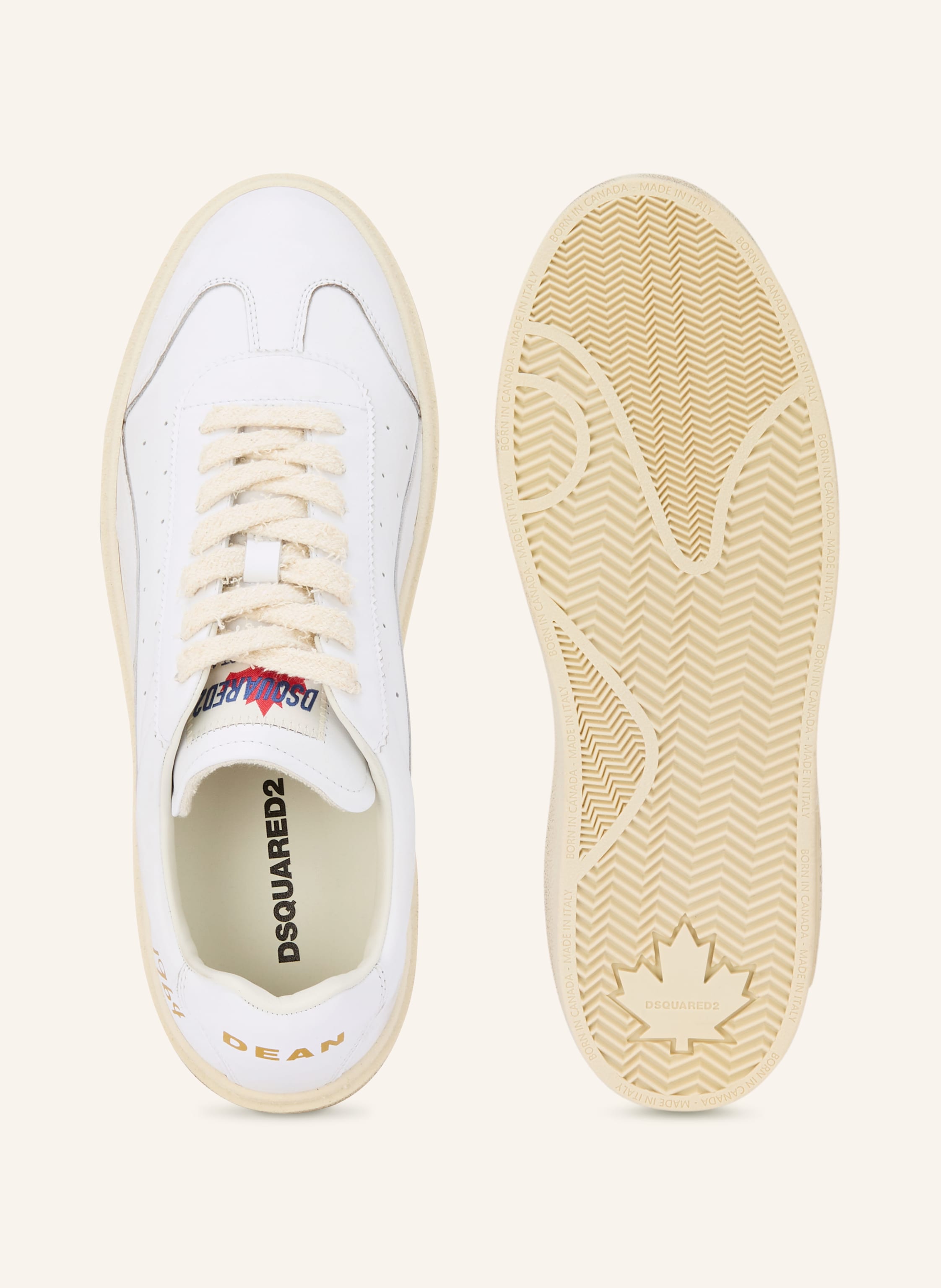 Thumbnail - dsquared2 Sneaker Rider weiss