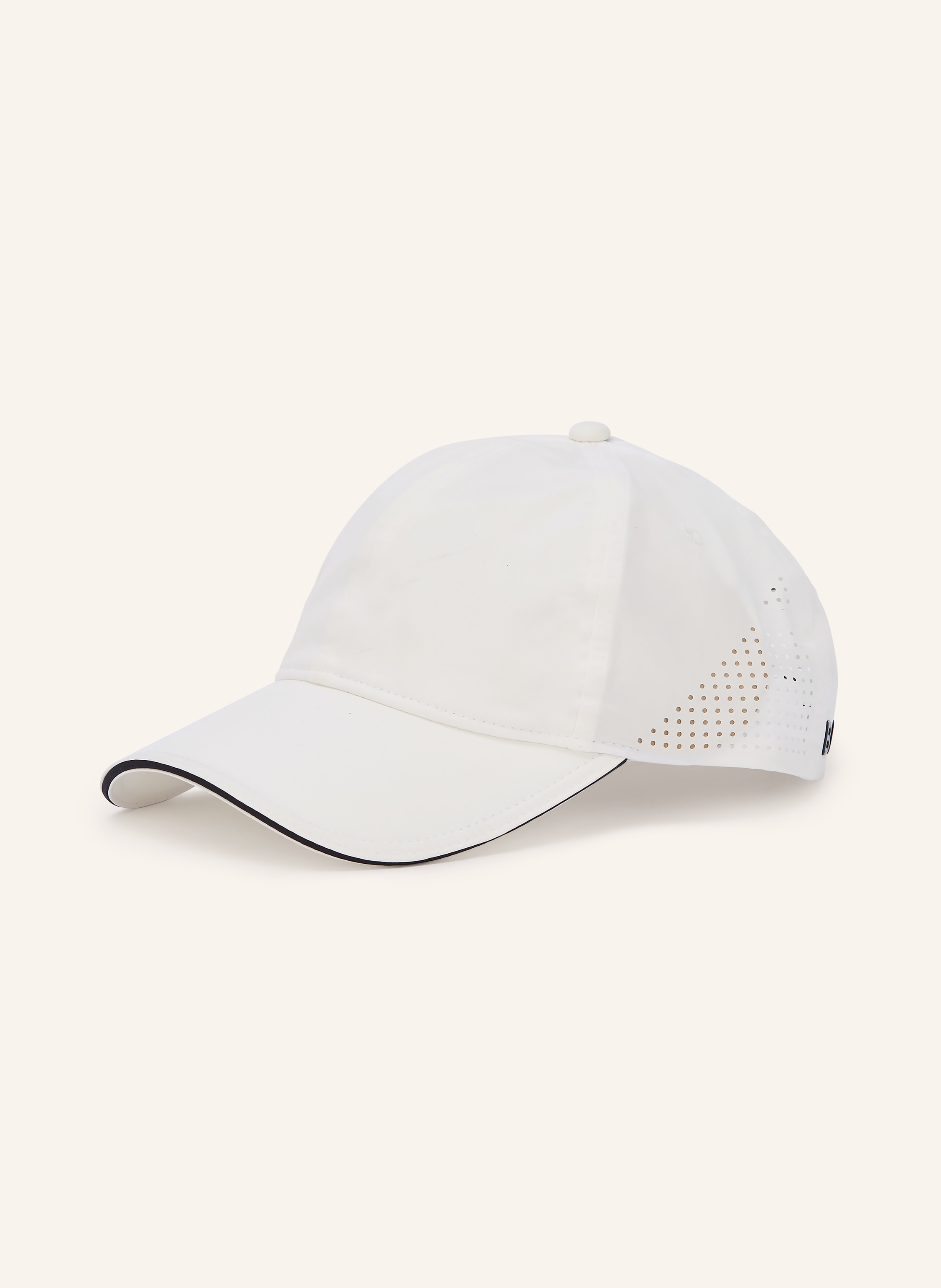 Boss Boss Cap Lach-Tennis-On-Court weiss in WEISS / SCHWARZ
