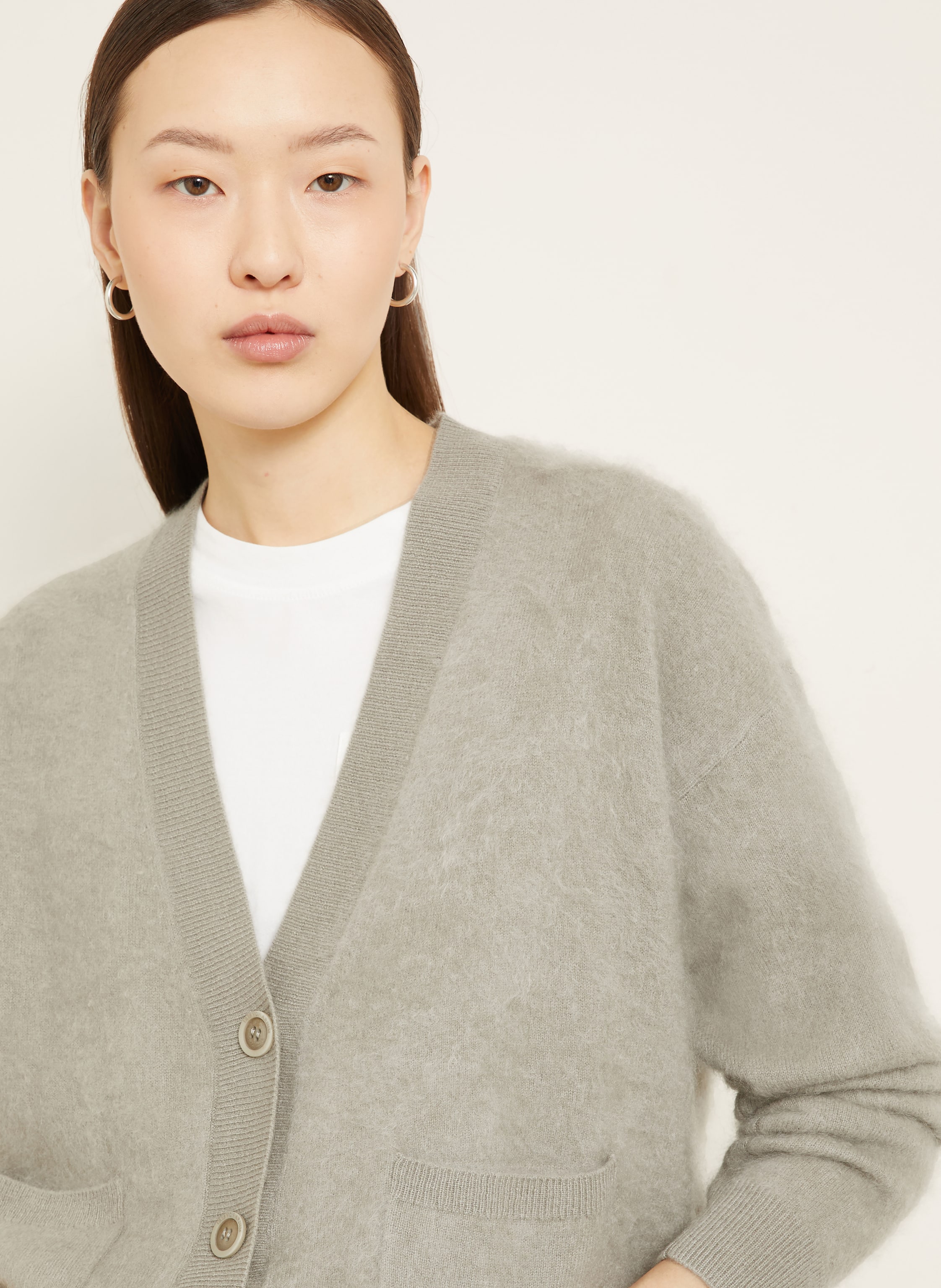 Thumbnail - Iris Von Arnim Strickjacke Seraphina Aus Cashmere beige