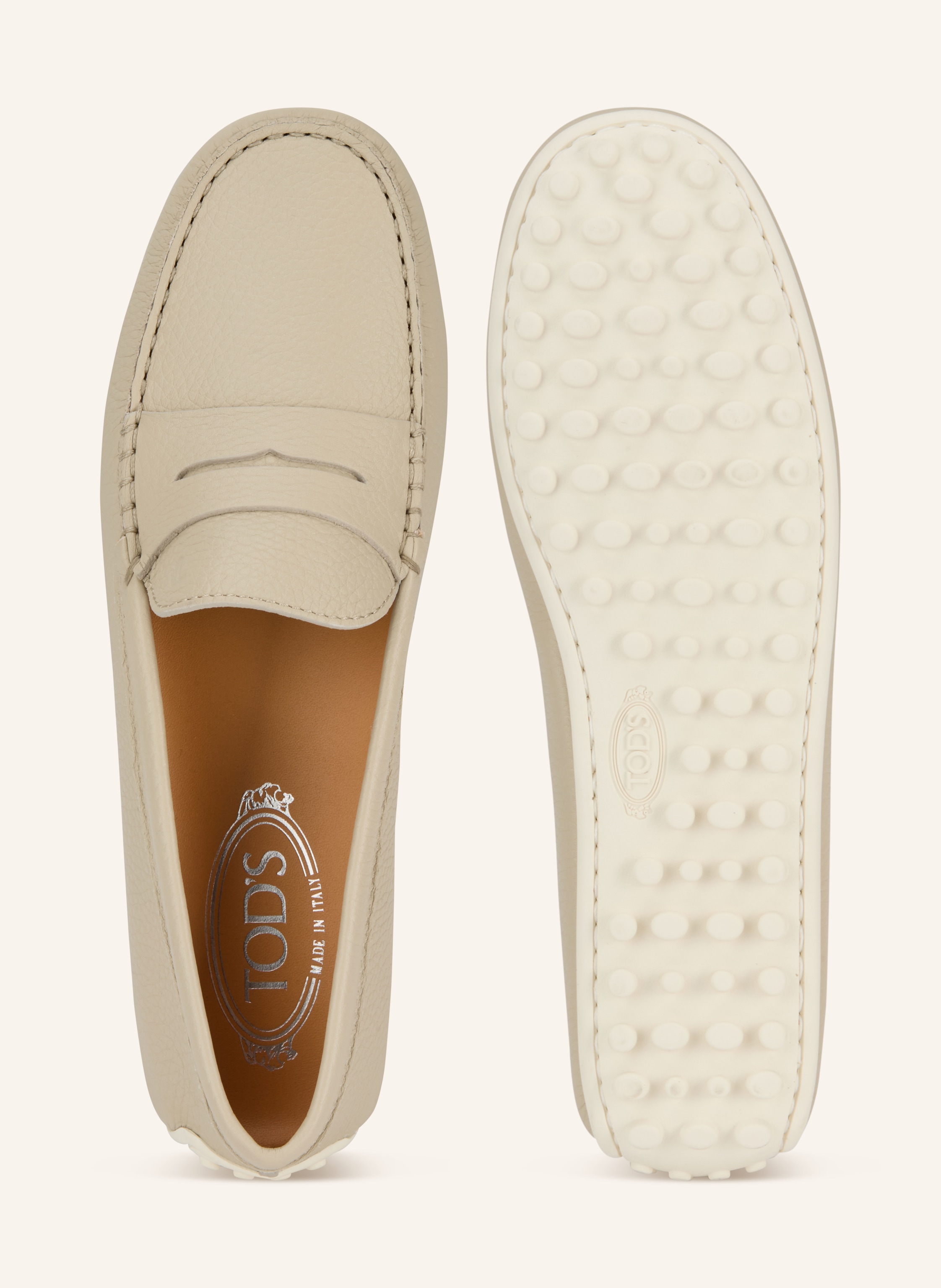Thumbnail - Tod's Penny-Loafer Gomma beige