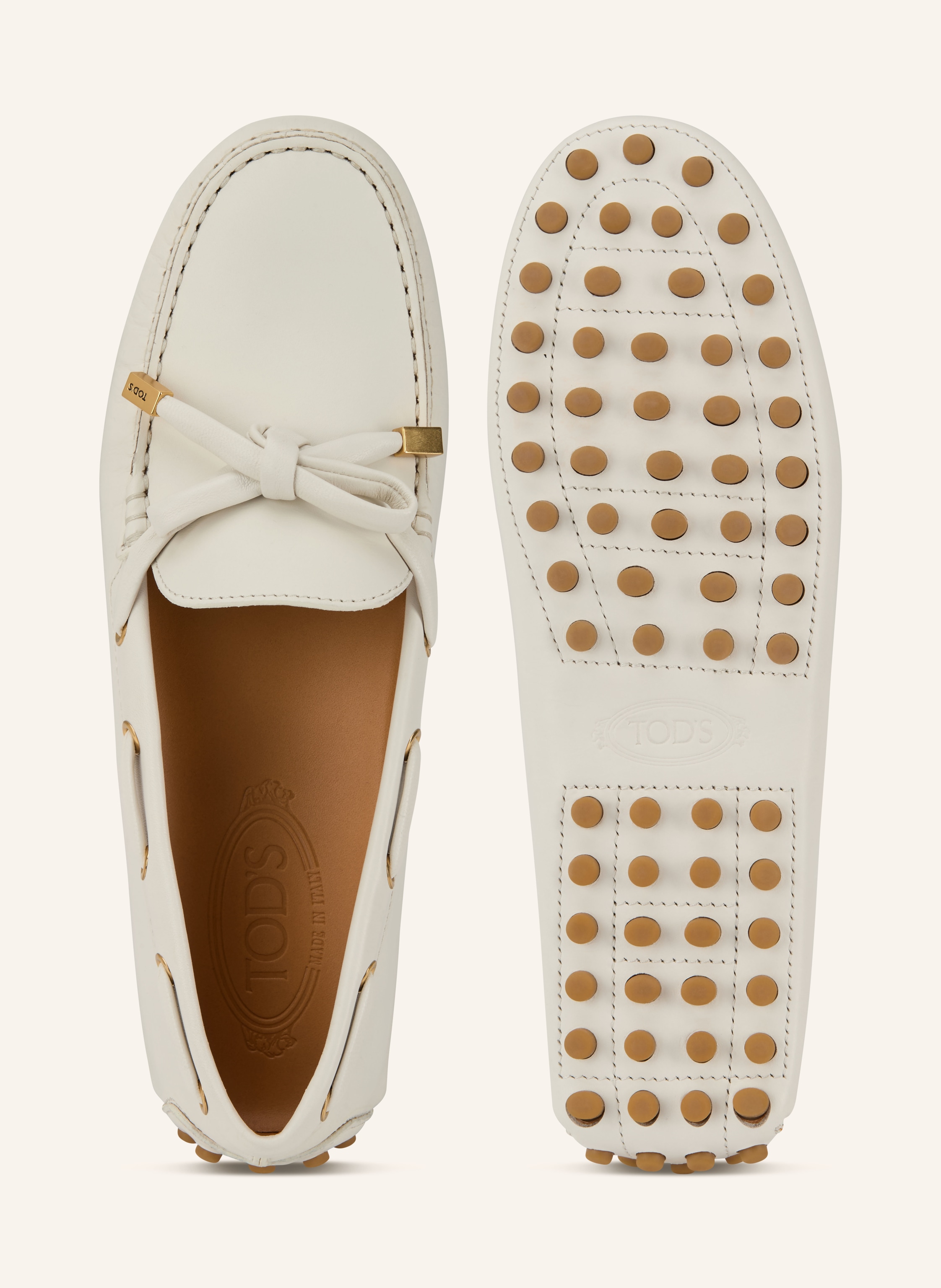 Thumbnail - Tod's Mokassins Gommino weiss