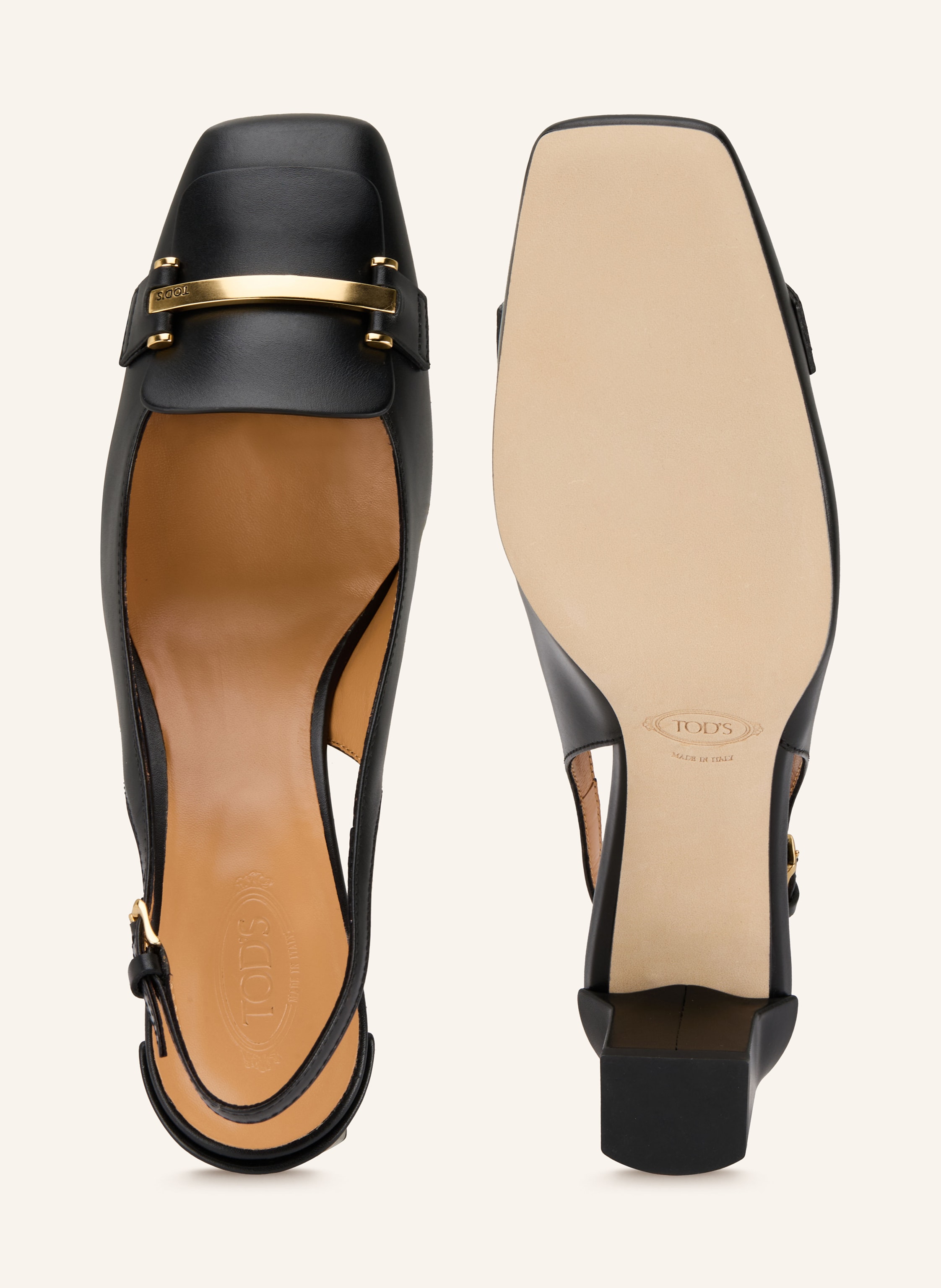 Thumbnail - Tod's Slingpumps schwarz