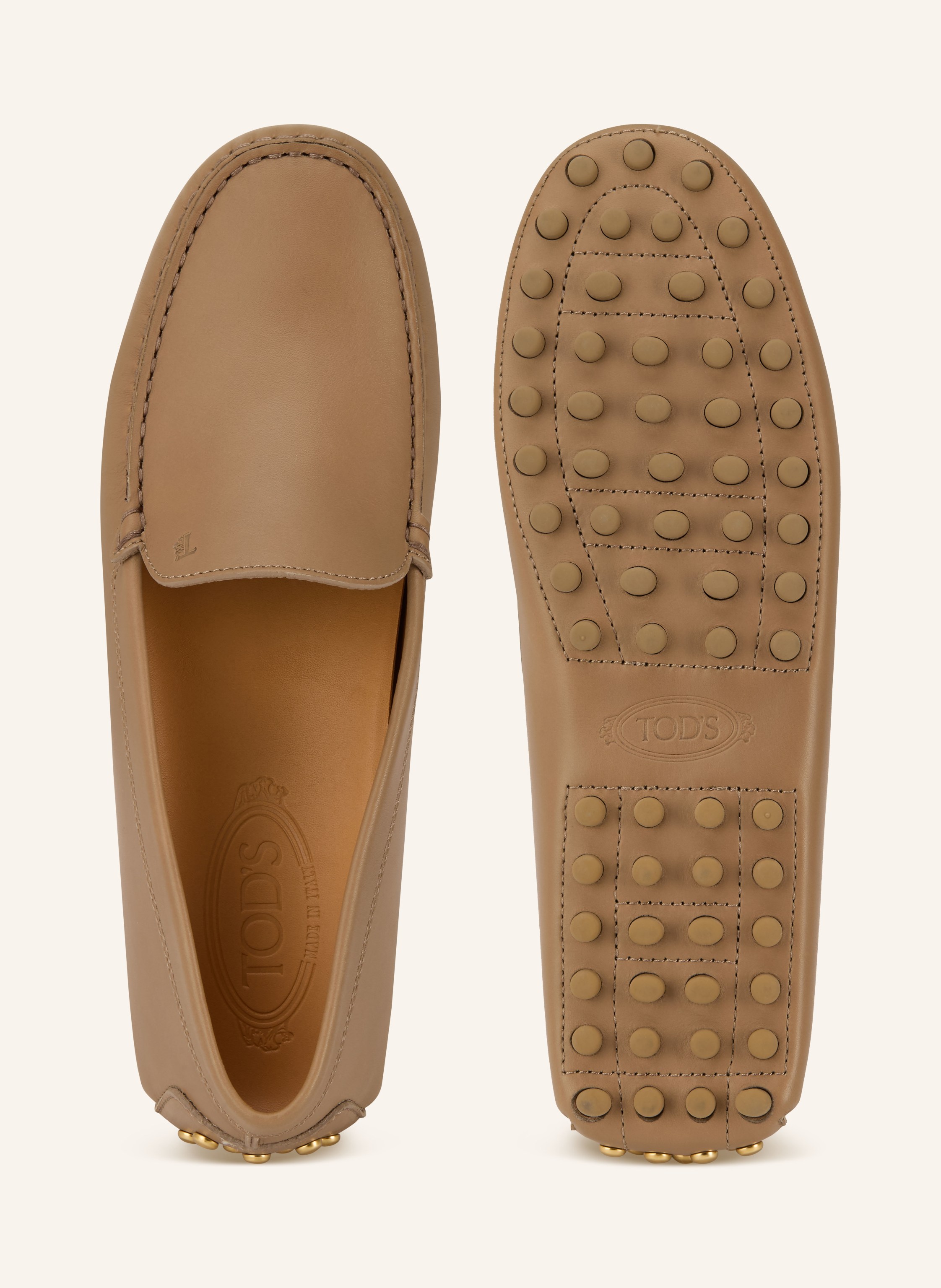 Thumbnail - Tod's Mokassins Gommino Mit Nieten braun