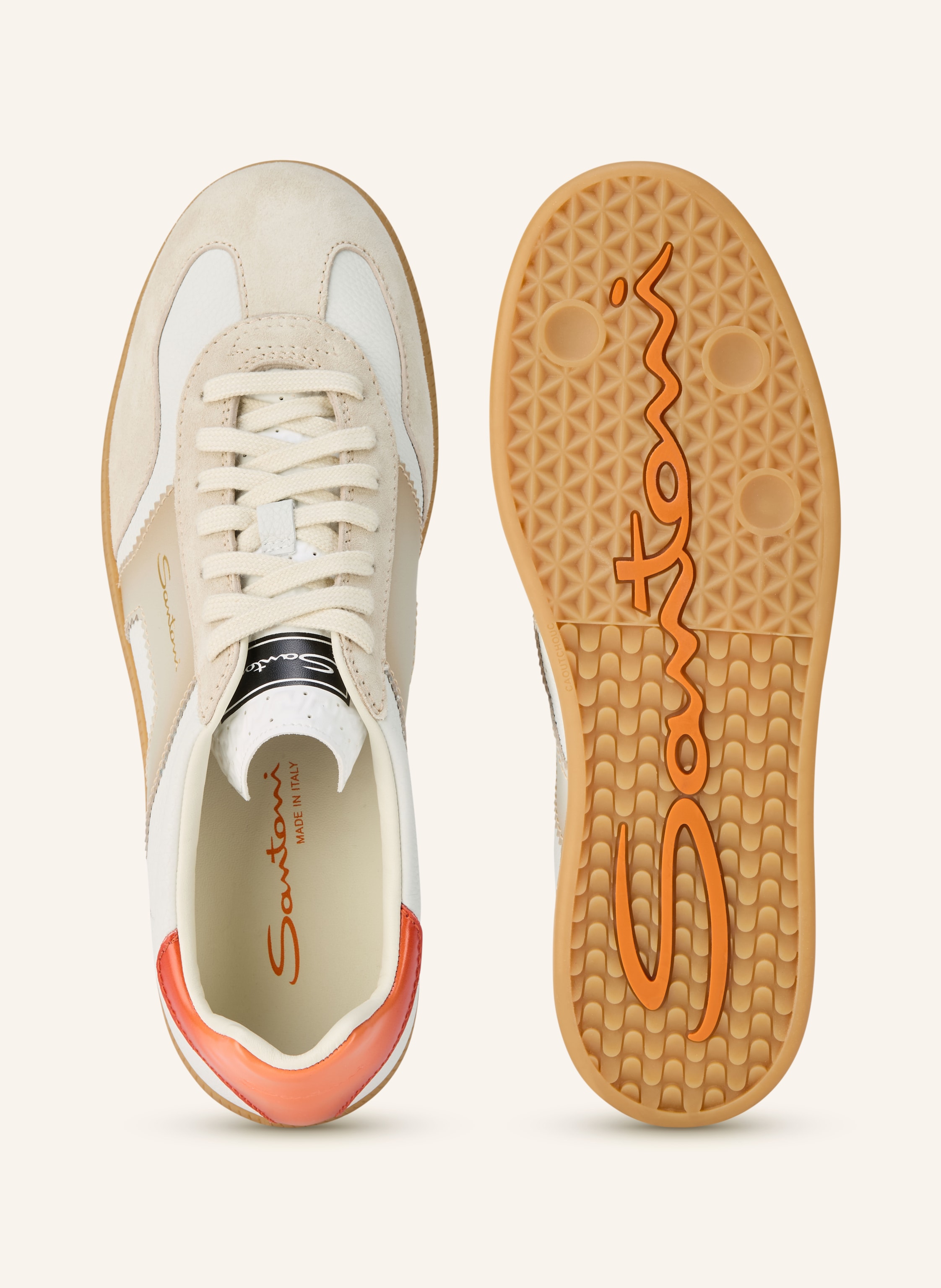 Thumbnail - Santoni Sneaker Olympic weiss