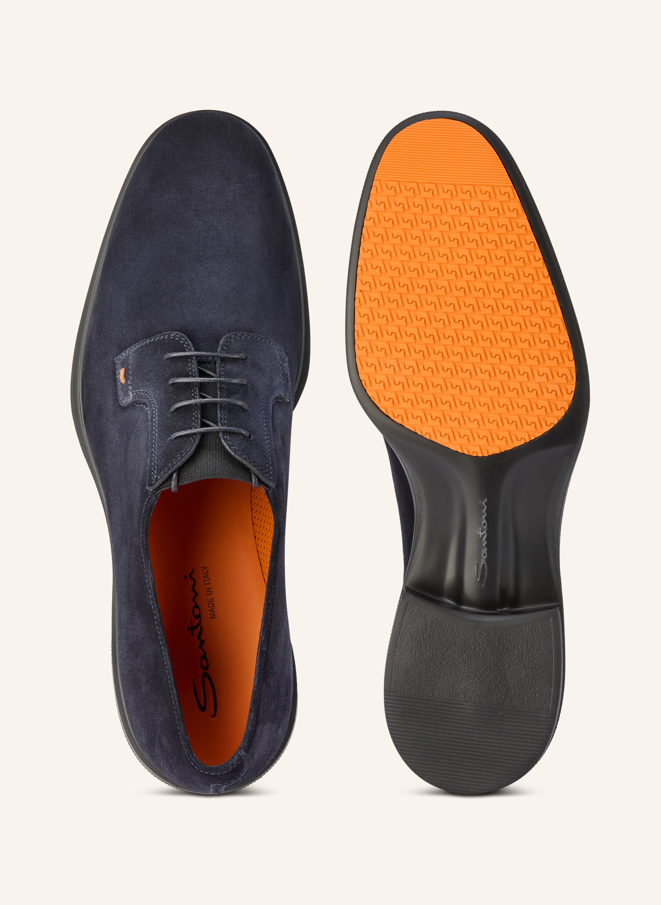 Thumbnail - Santoni Schnürer Easy Revlo blau