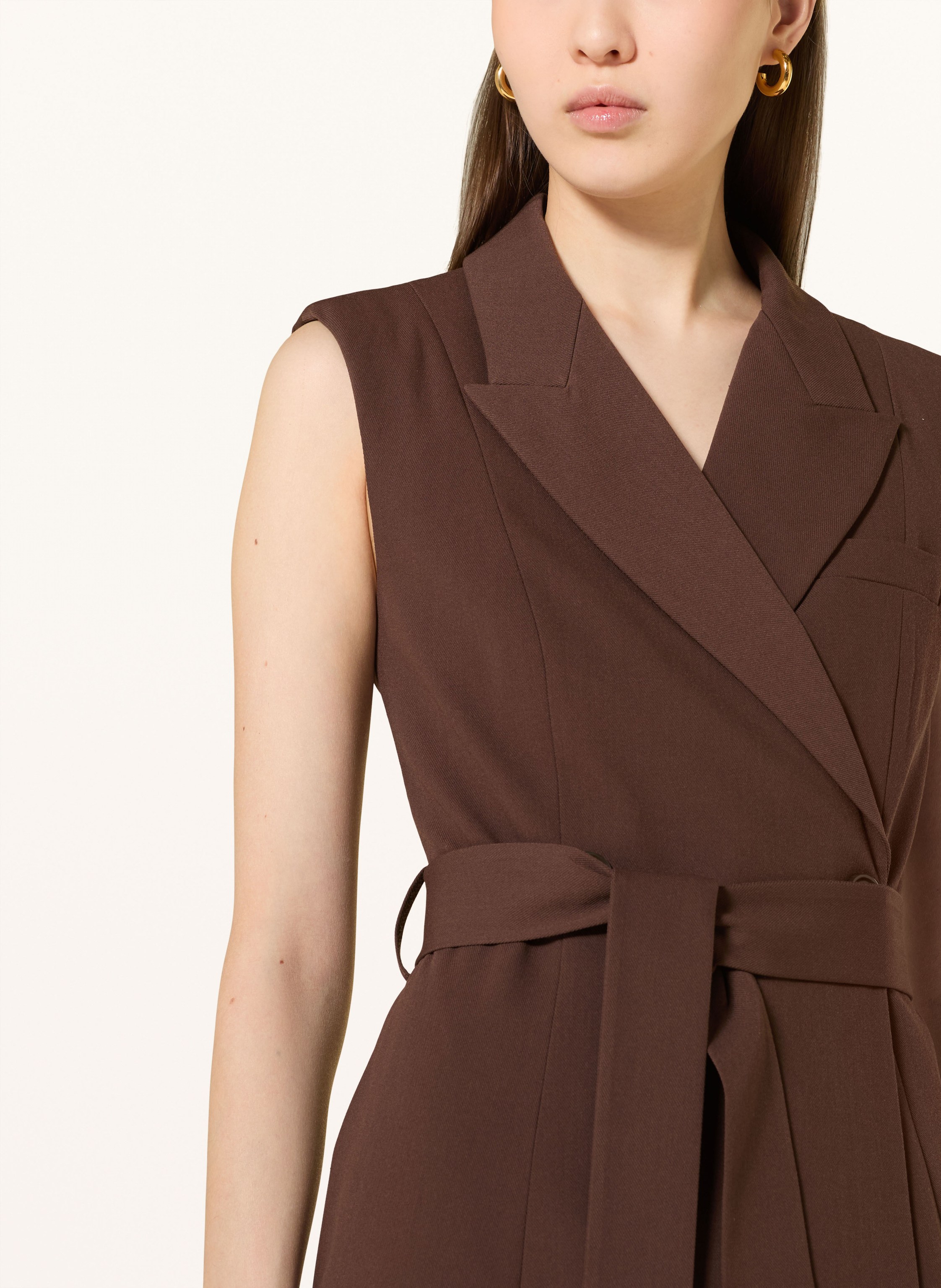 Thumbnail - Mrs & Hugs Wickelkleid braun