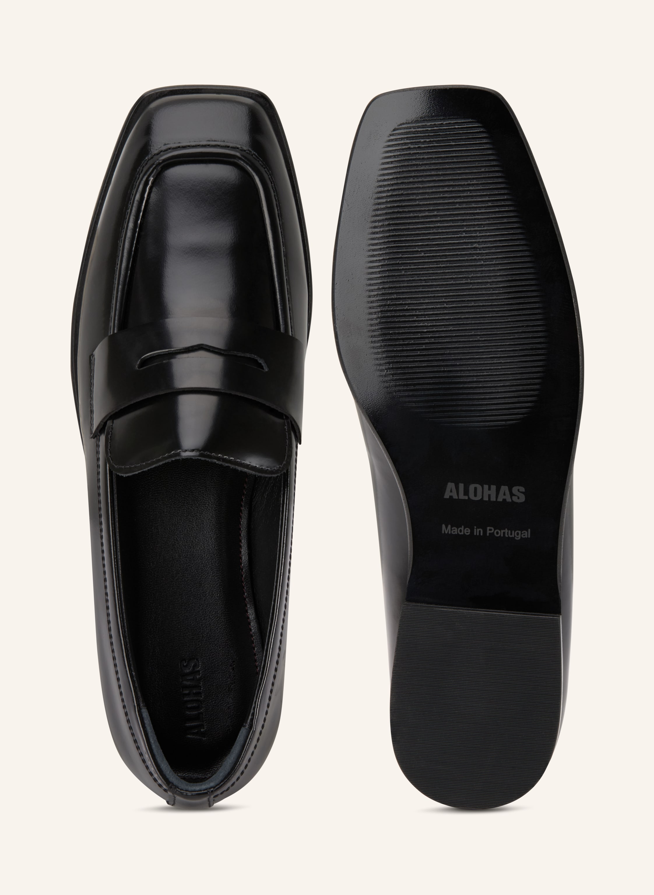 Thumbnail - Alohas Penny-Loafer Zaha schwarz