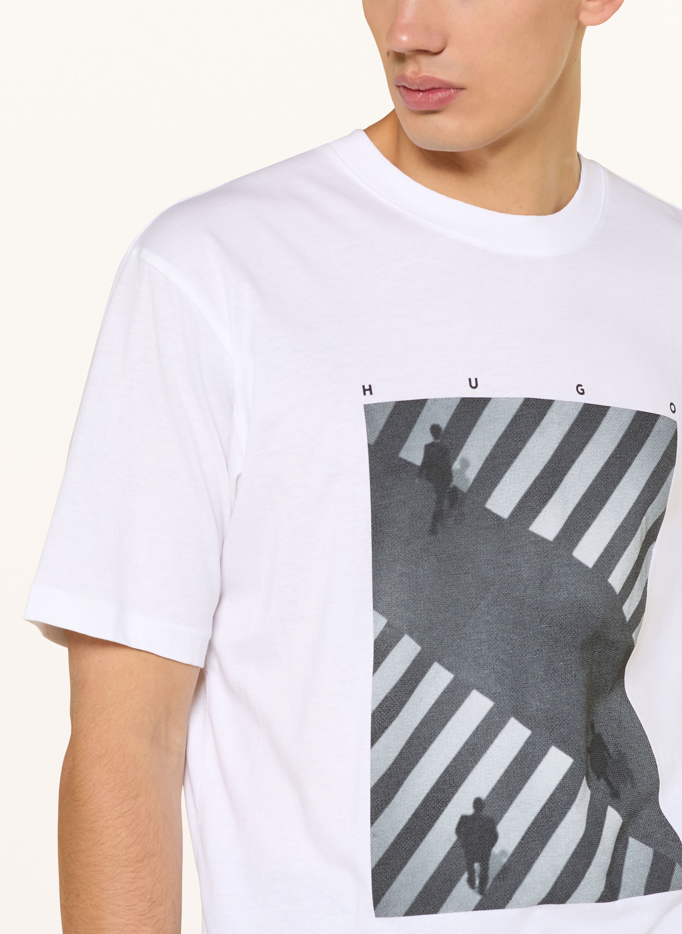 Thumbnail - Hugo T-Shirt Dodger weiss