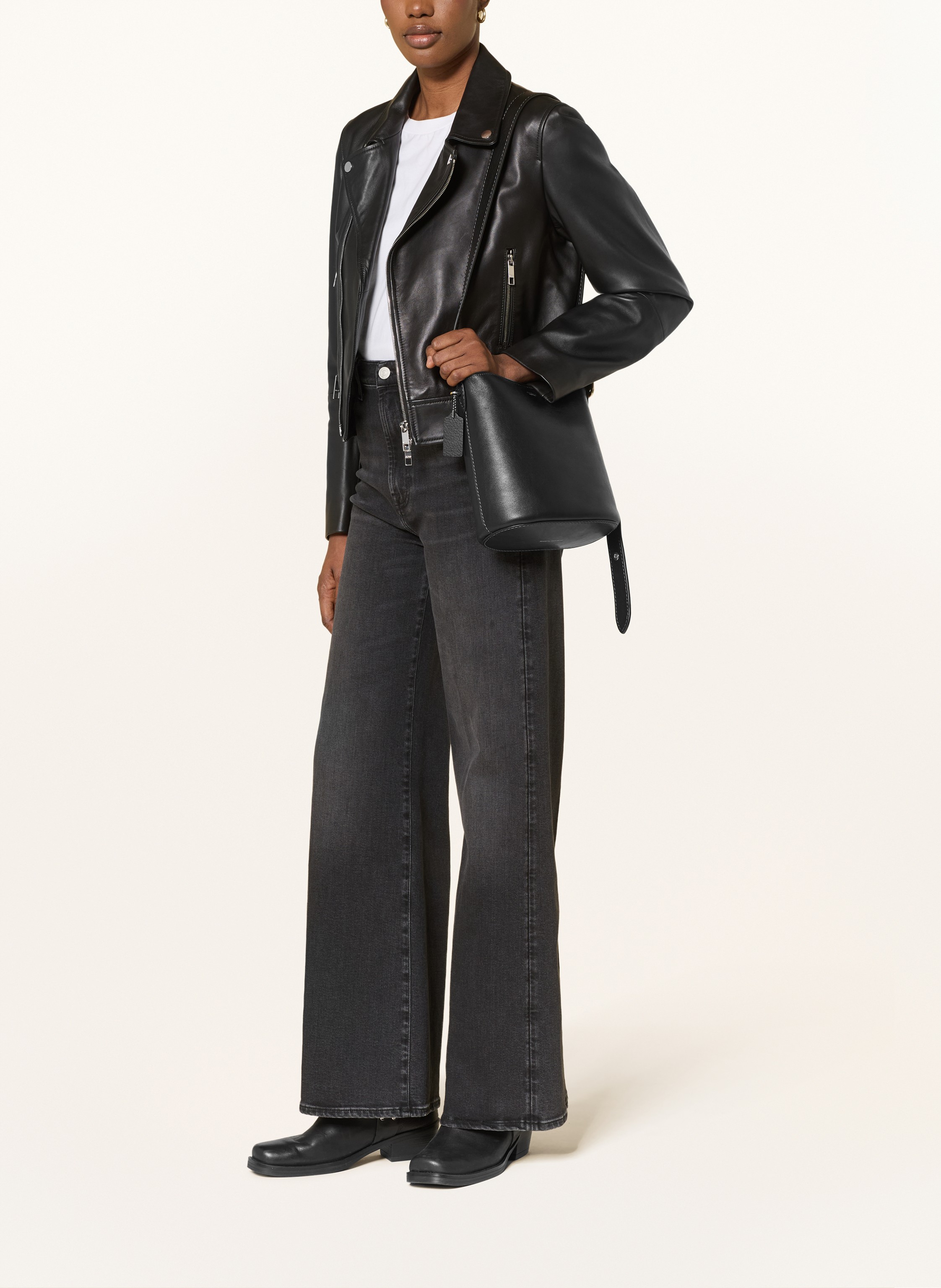 Thumbnail - Coach Beuteltasche Bleecker Mit Pouch schwarz