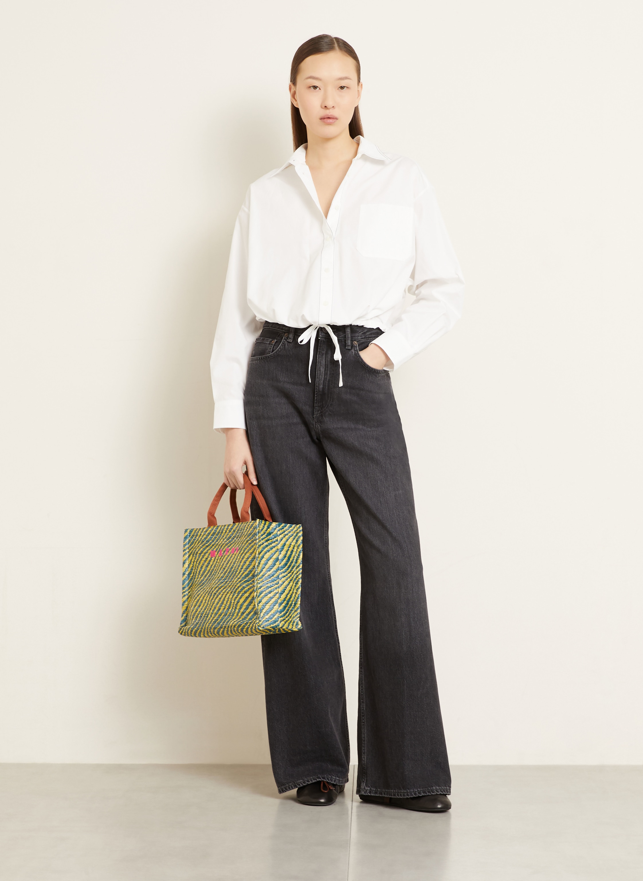 Thumbnail - Marni Shopper Small gruen