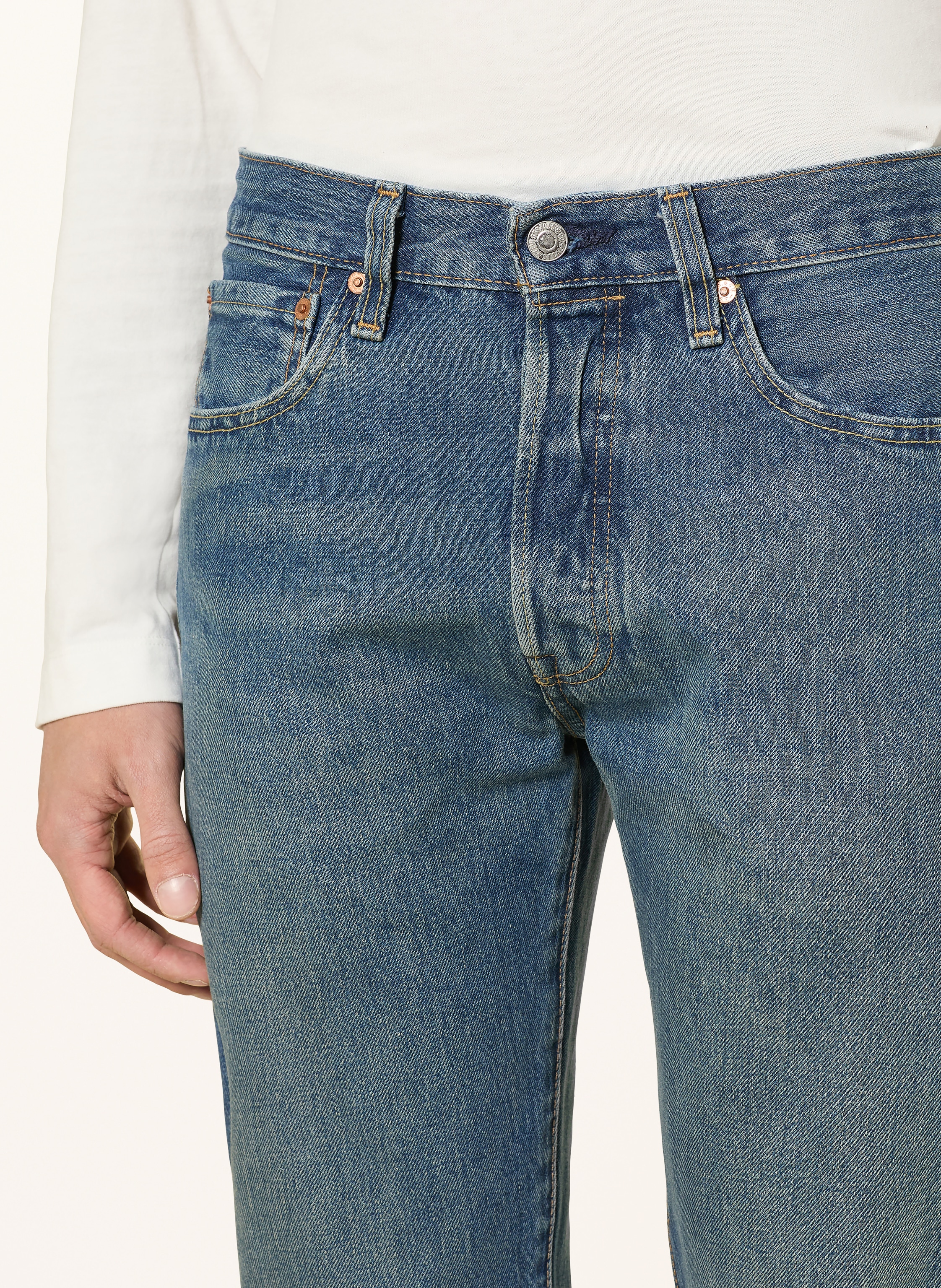 Thumbnail - Levi's® Jeans 501® Original Straight Fit blau