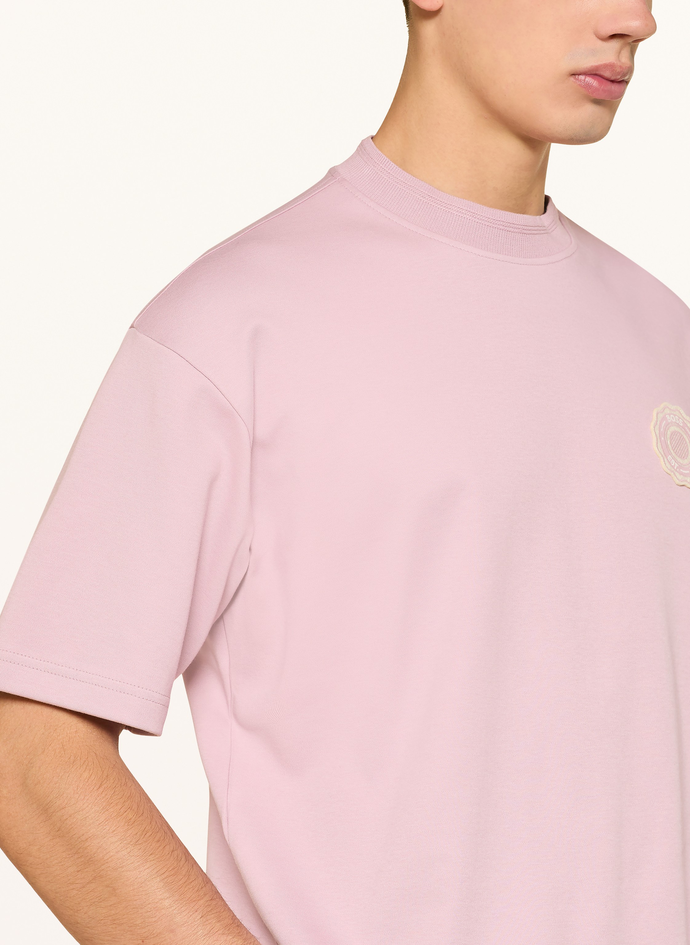 Thumbnail - Boss T-Shirt Varsity rosa