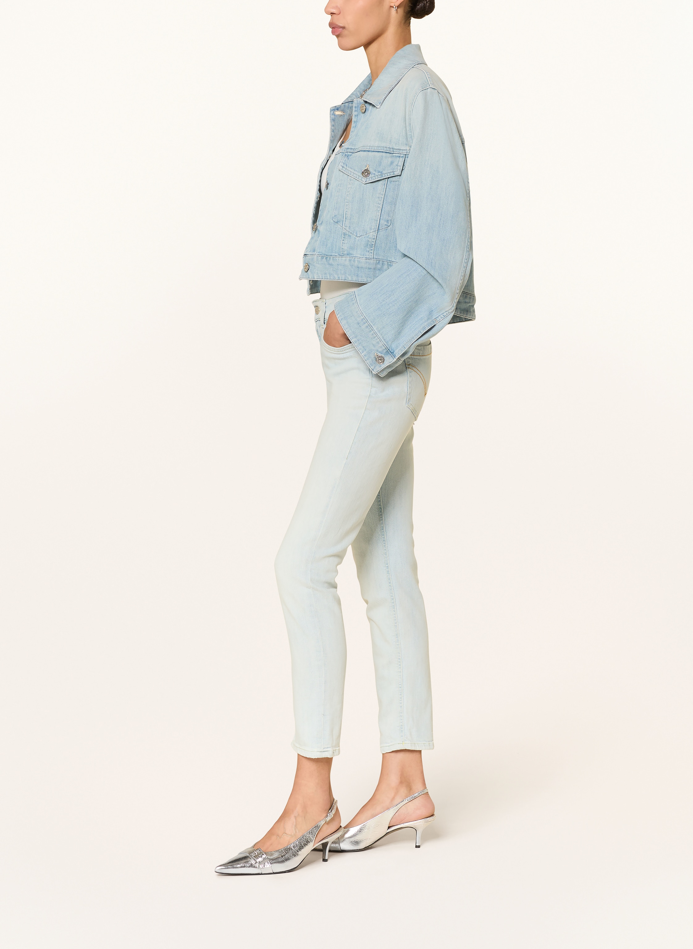 Thumbnail - Dondup Skinny Jeans Monroe blau