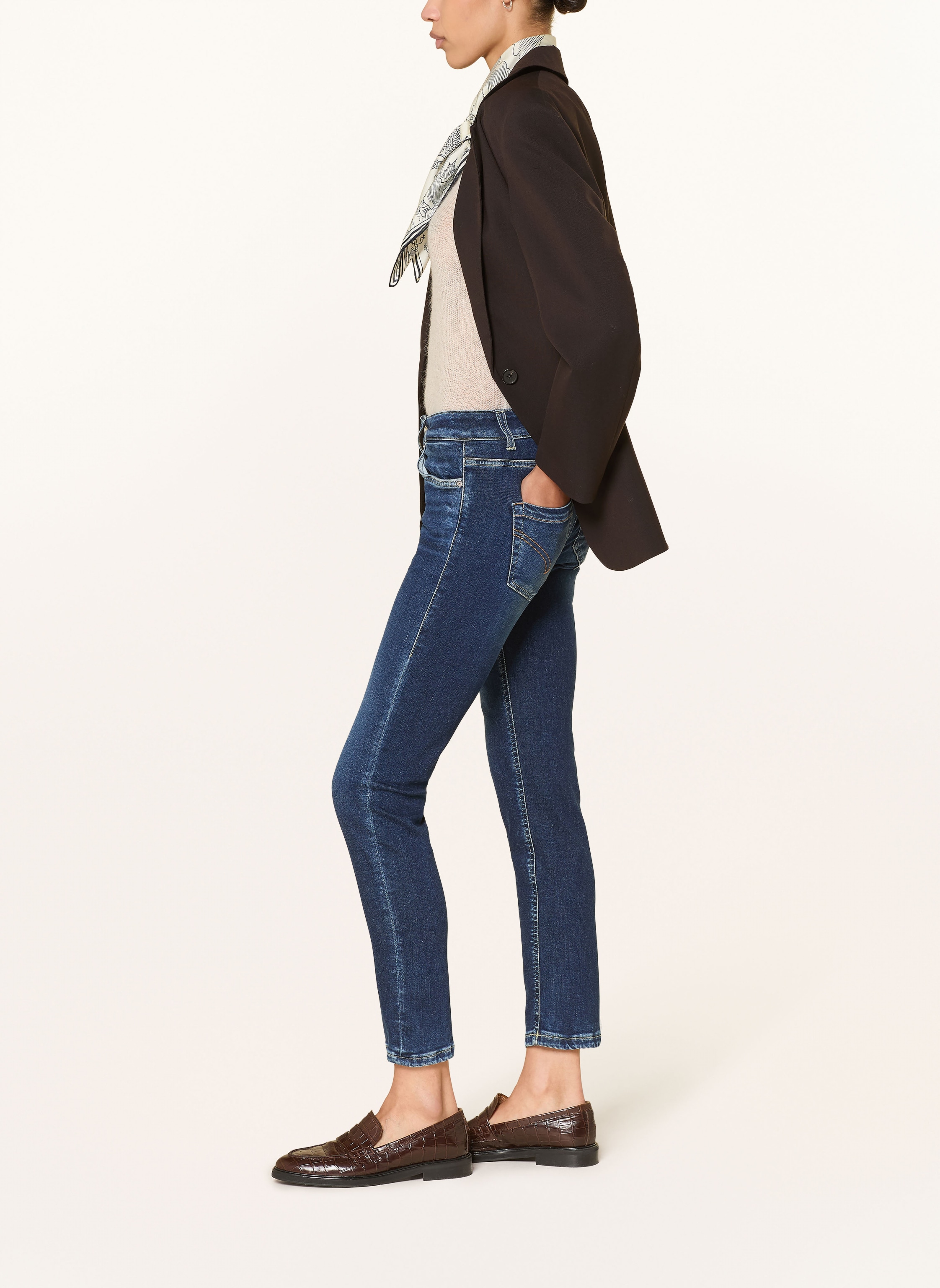 Thumbnail - Dondup Skinny Jeans Monroe blau