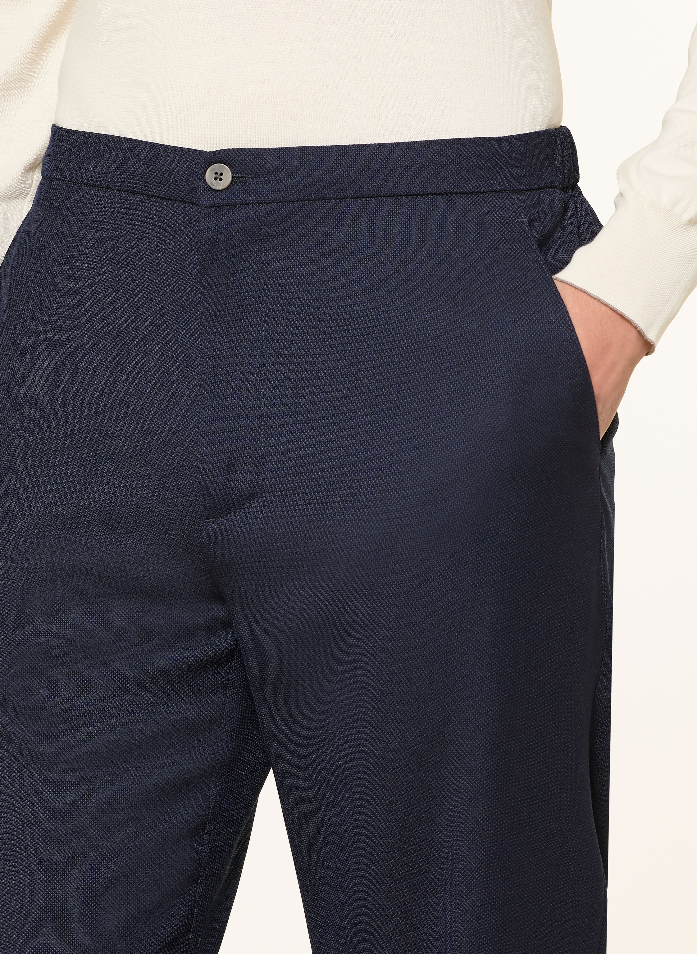 Thumbnail - Boglioli Chino Extra Slim Fit blau