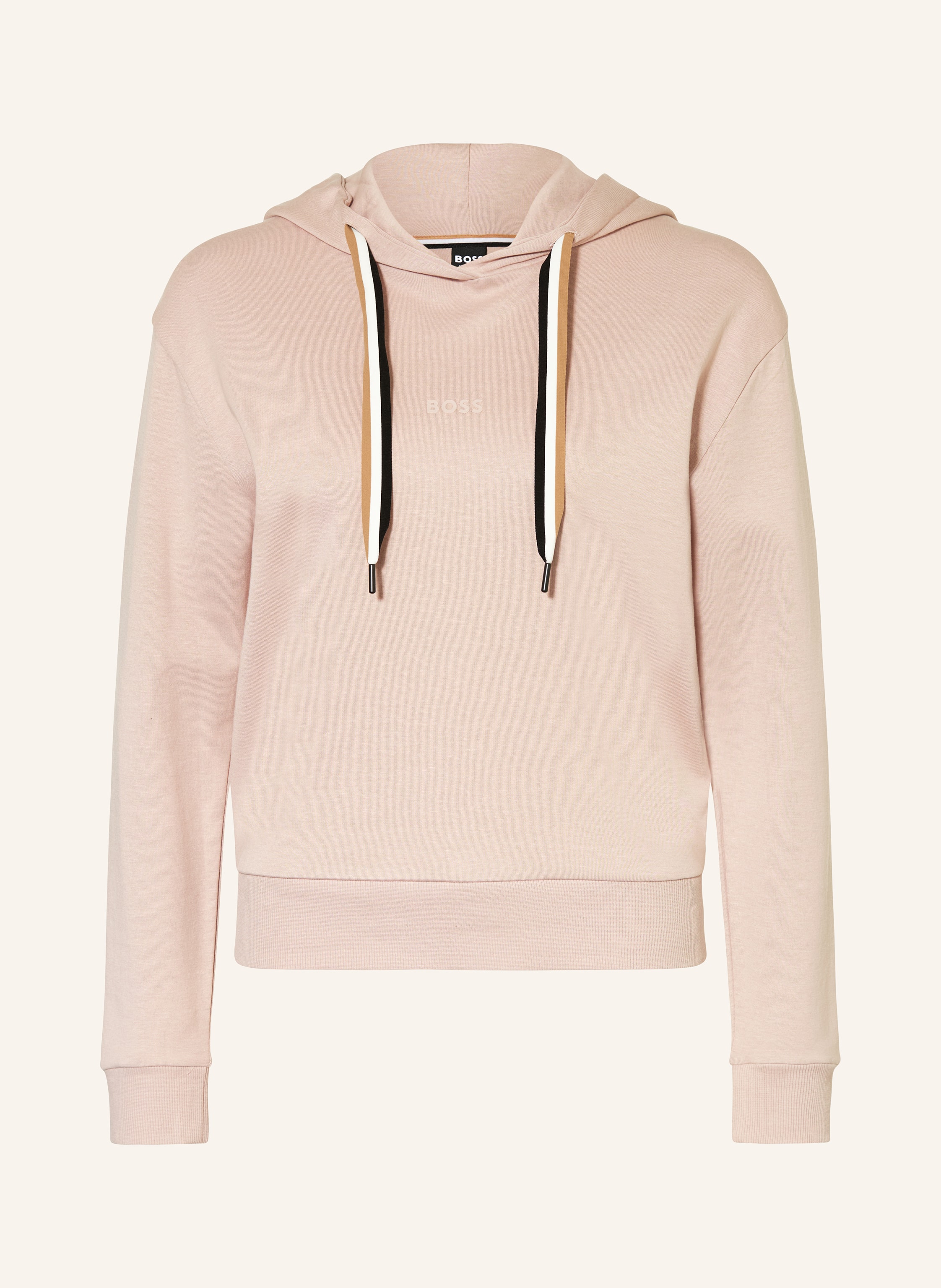 Boss Lounge-Hoodie Stripe beige