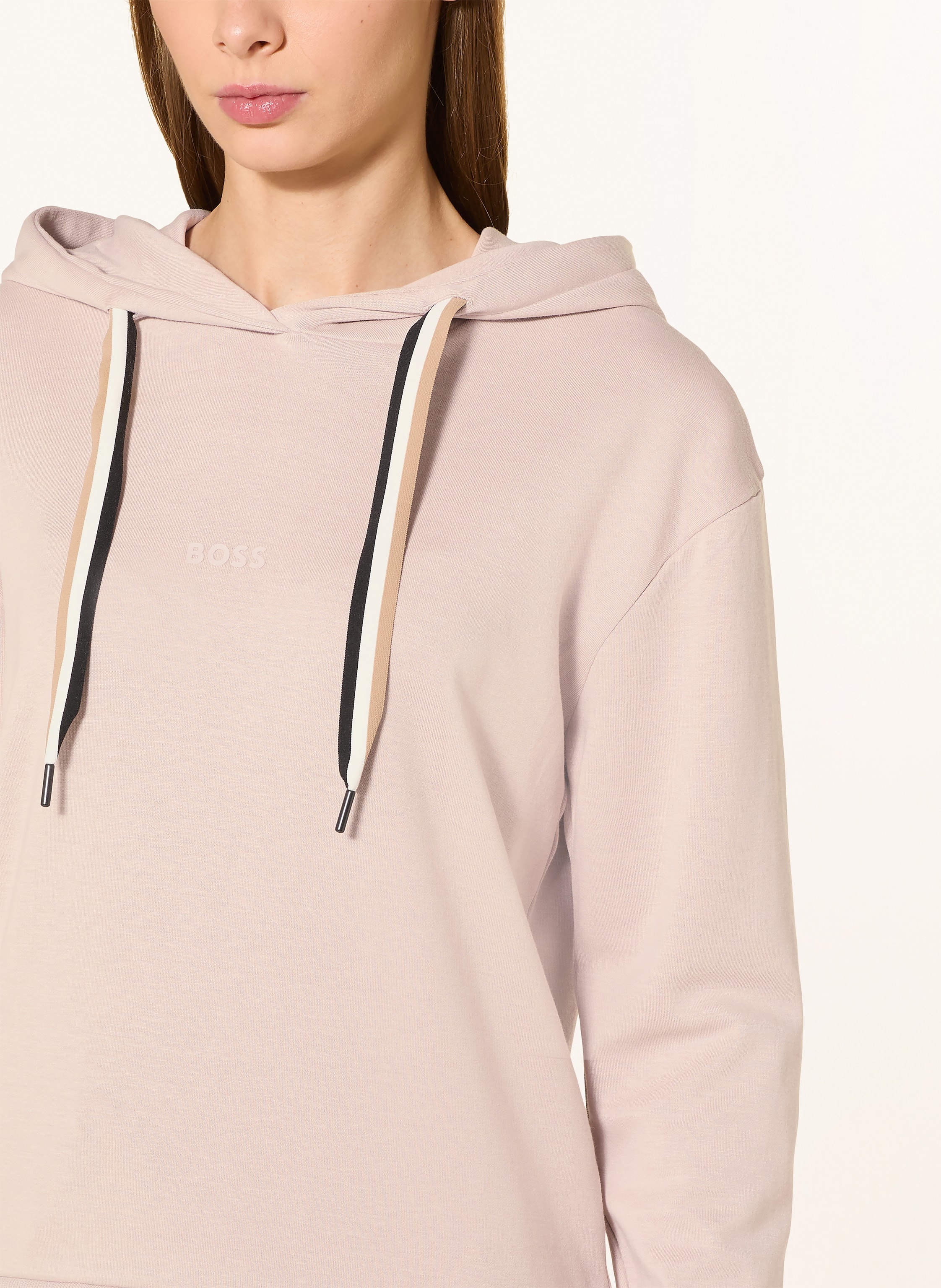 Thumbnail - Boss Lounge-Hoodie Stripe beige
