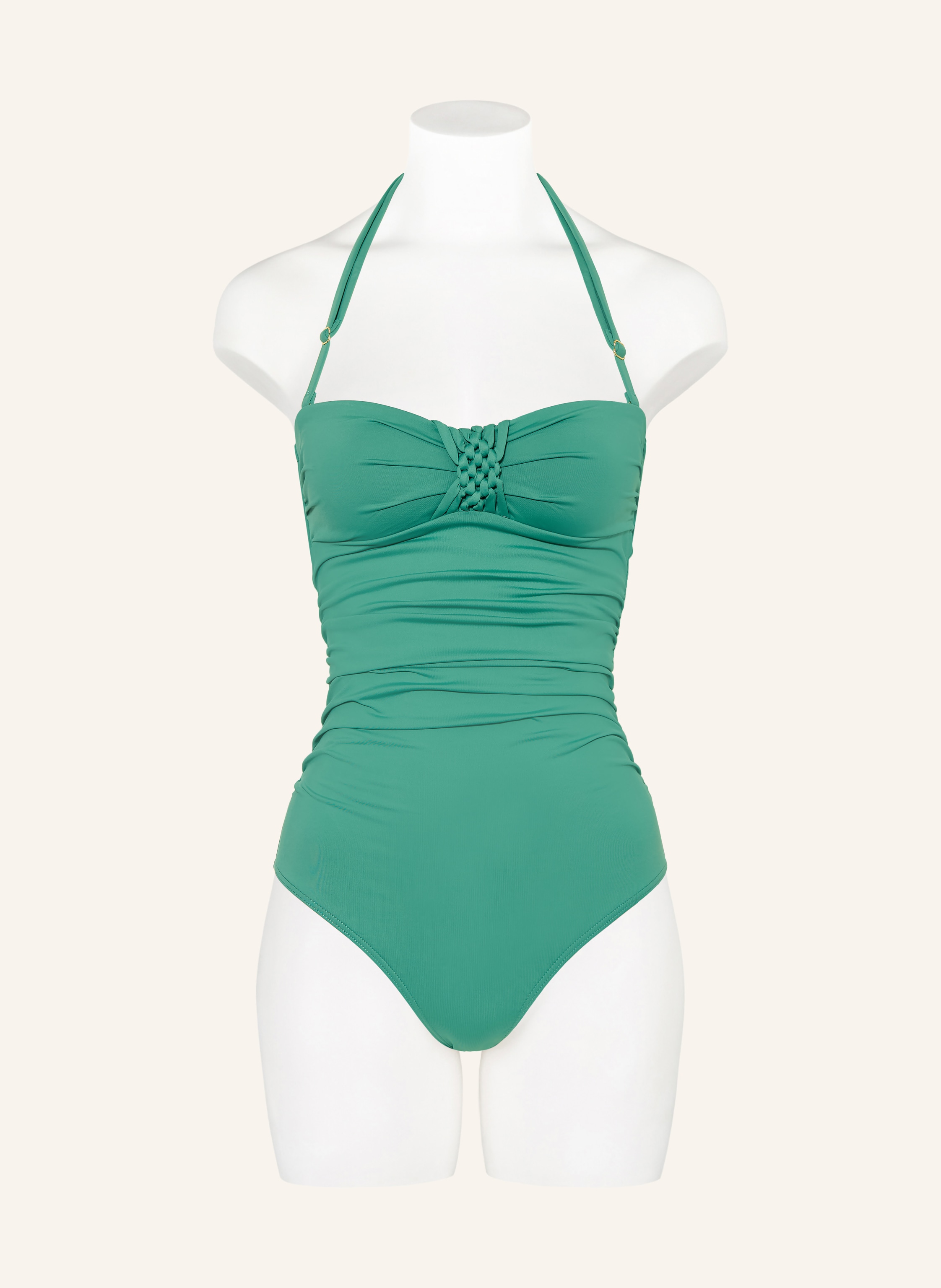 Thumbnail - Cyell Bandeau-Badeanzug Green Oasis gruen