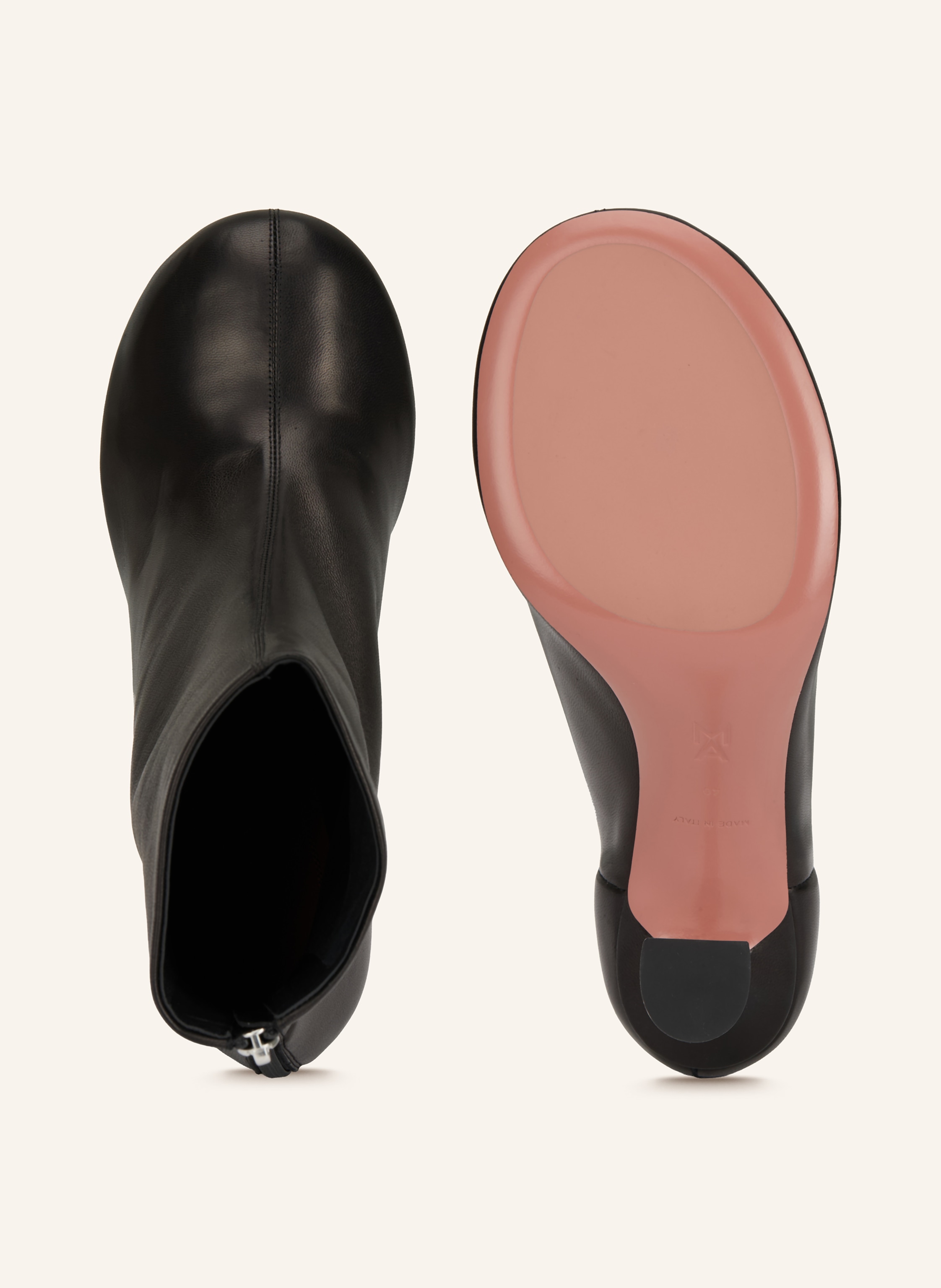 Thumbnail - Amina Muaddi Stiefeletten schwarz