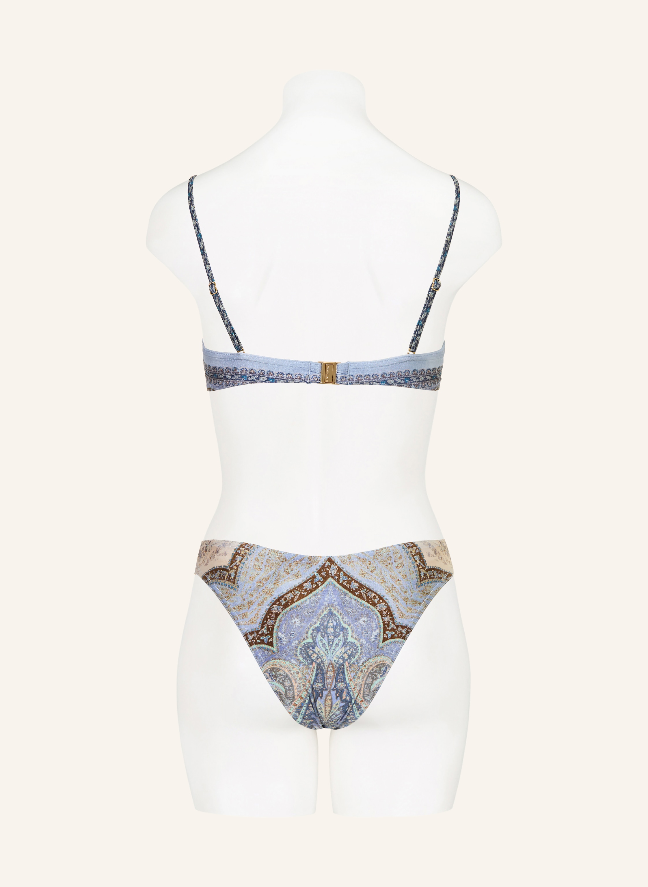Thumbnail - Zimmermann Bügel-Bikini-Top Wanderlust blau