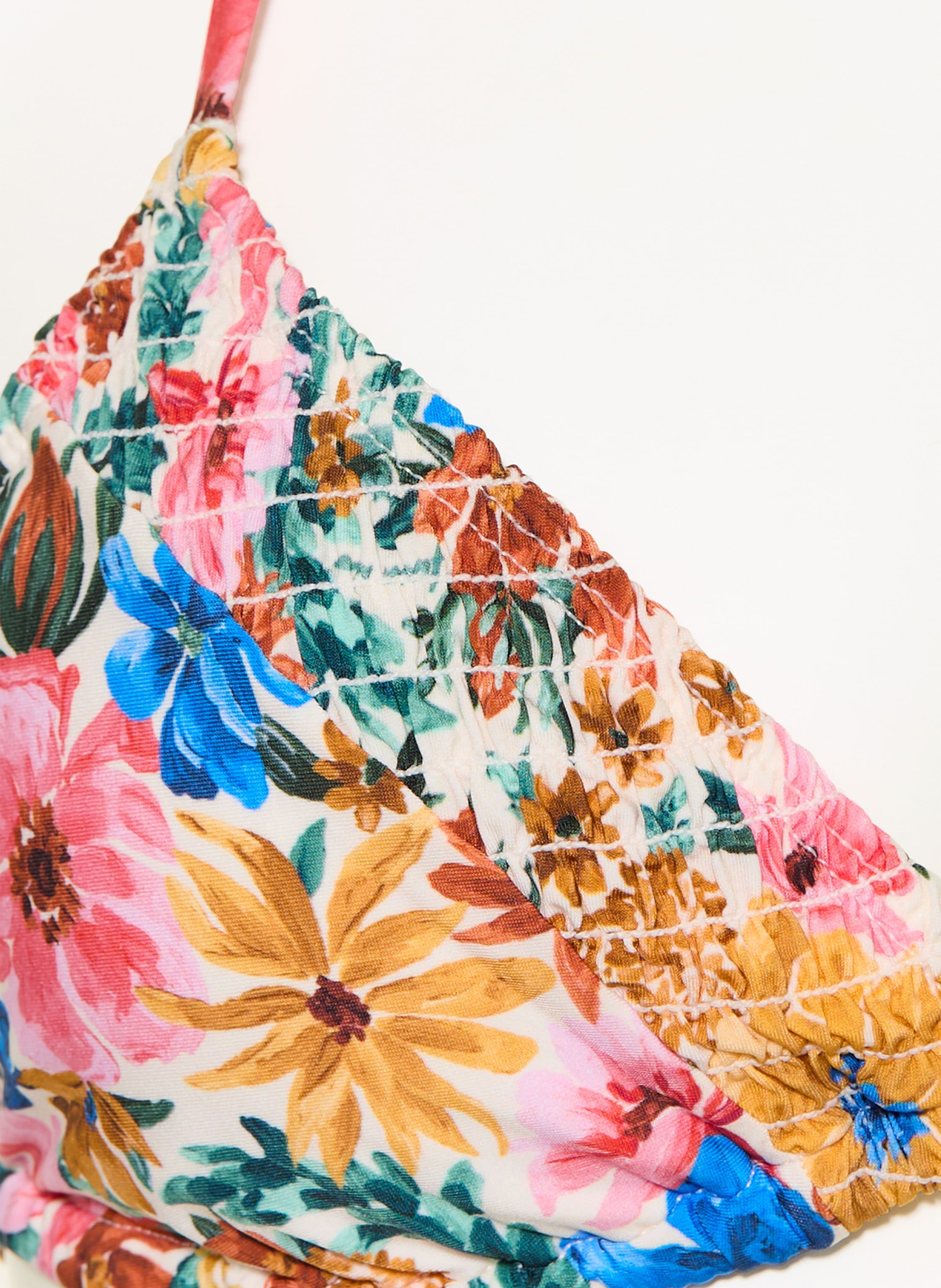 Thumbnail - Farm Rio Triangel-Bikini-Top Floraline rosa