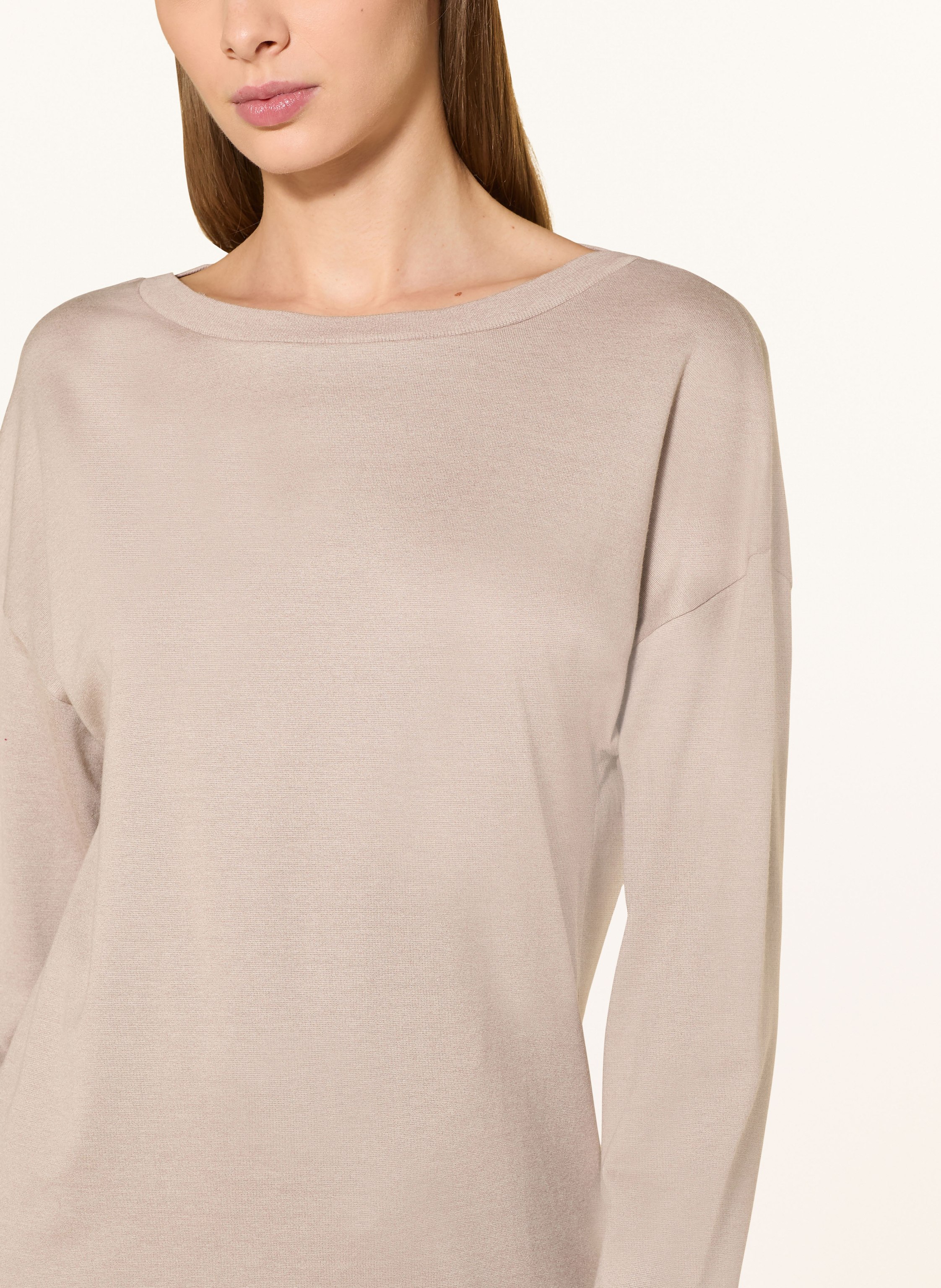 Thumbnail - Boss Lounge-Sweatshirt Embrace beige