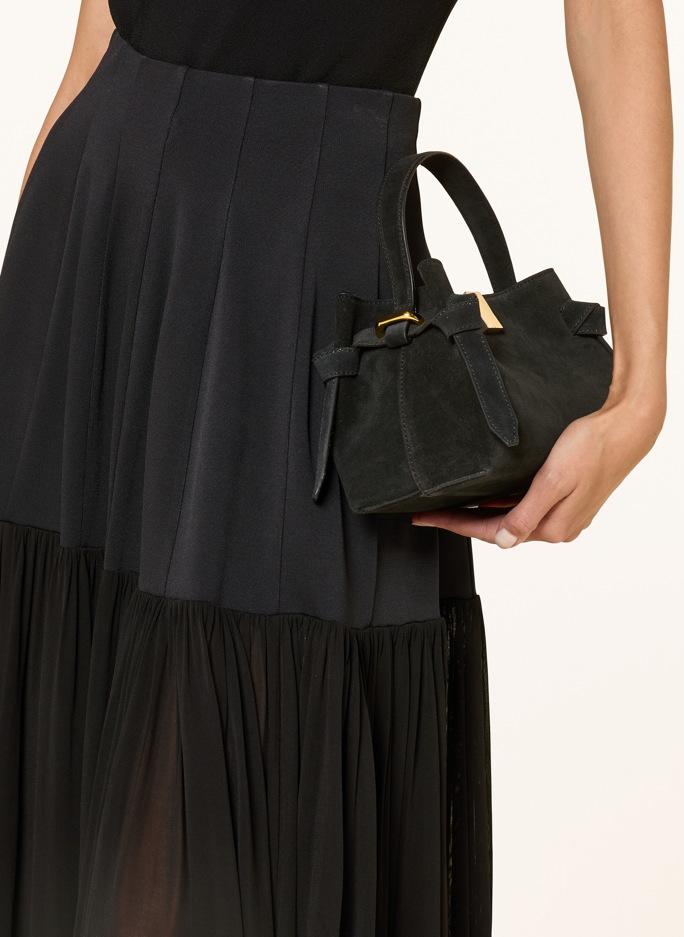 Thumbnail - Simkhai Jerseyrock Sayrin schwarz