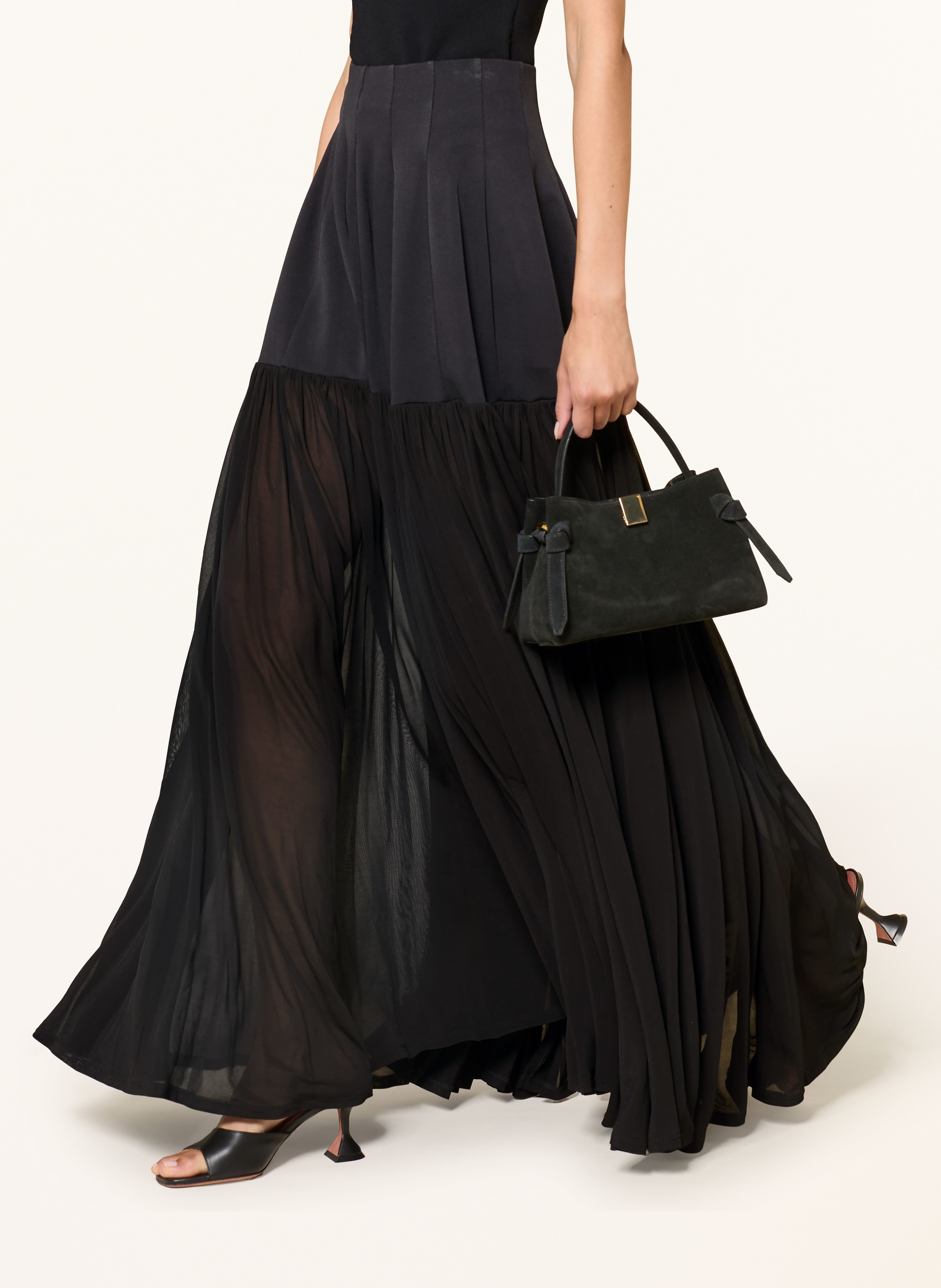 Thumbnail - Simkhai Jerseyrock Sayrin schwarz