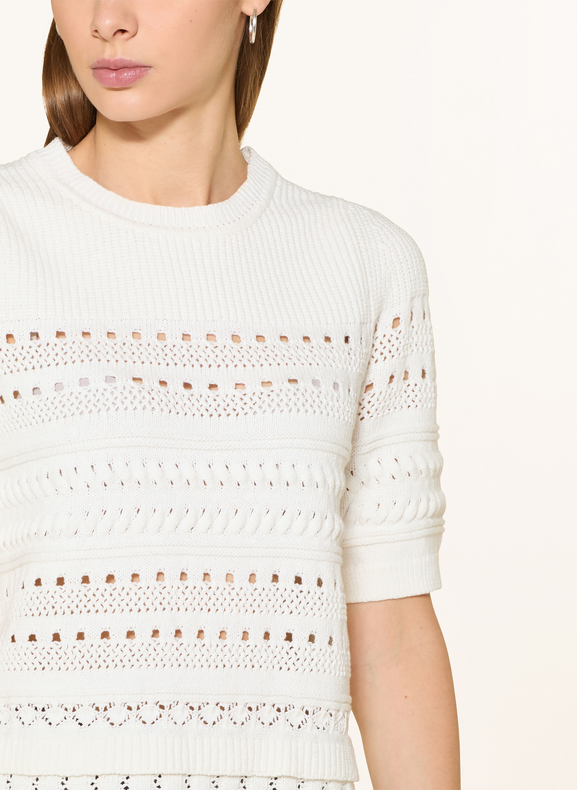 Thumbnail - Darling Harbour Strickbluse weiss