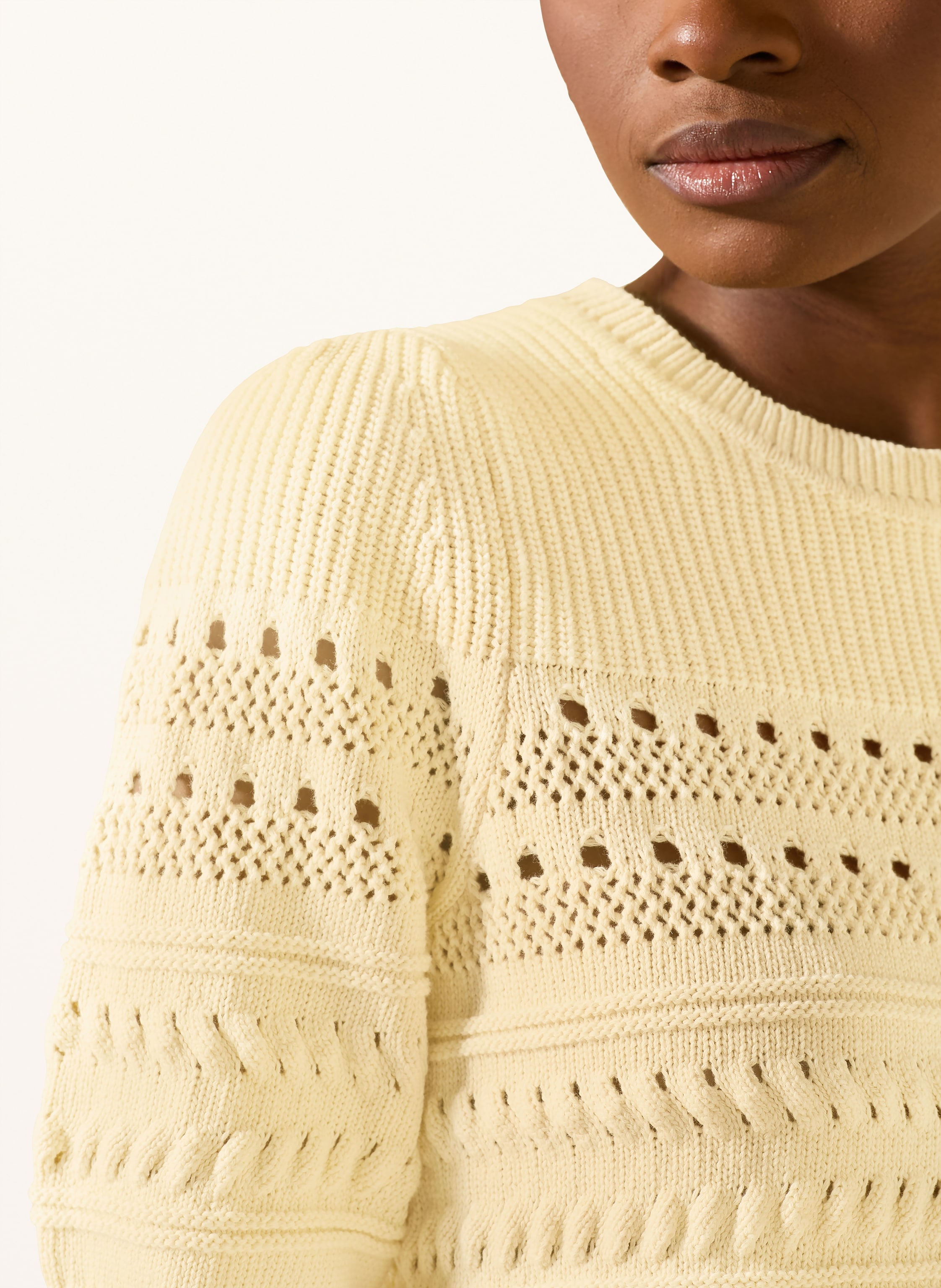 Darling Harbour Strickbluse gelb – Bild 2