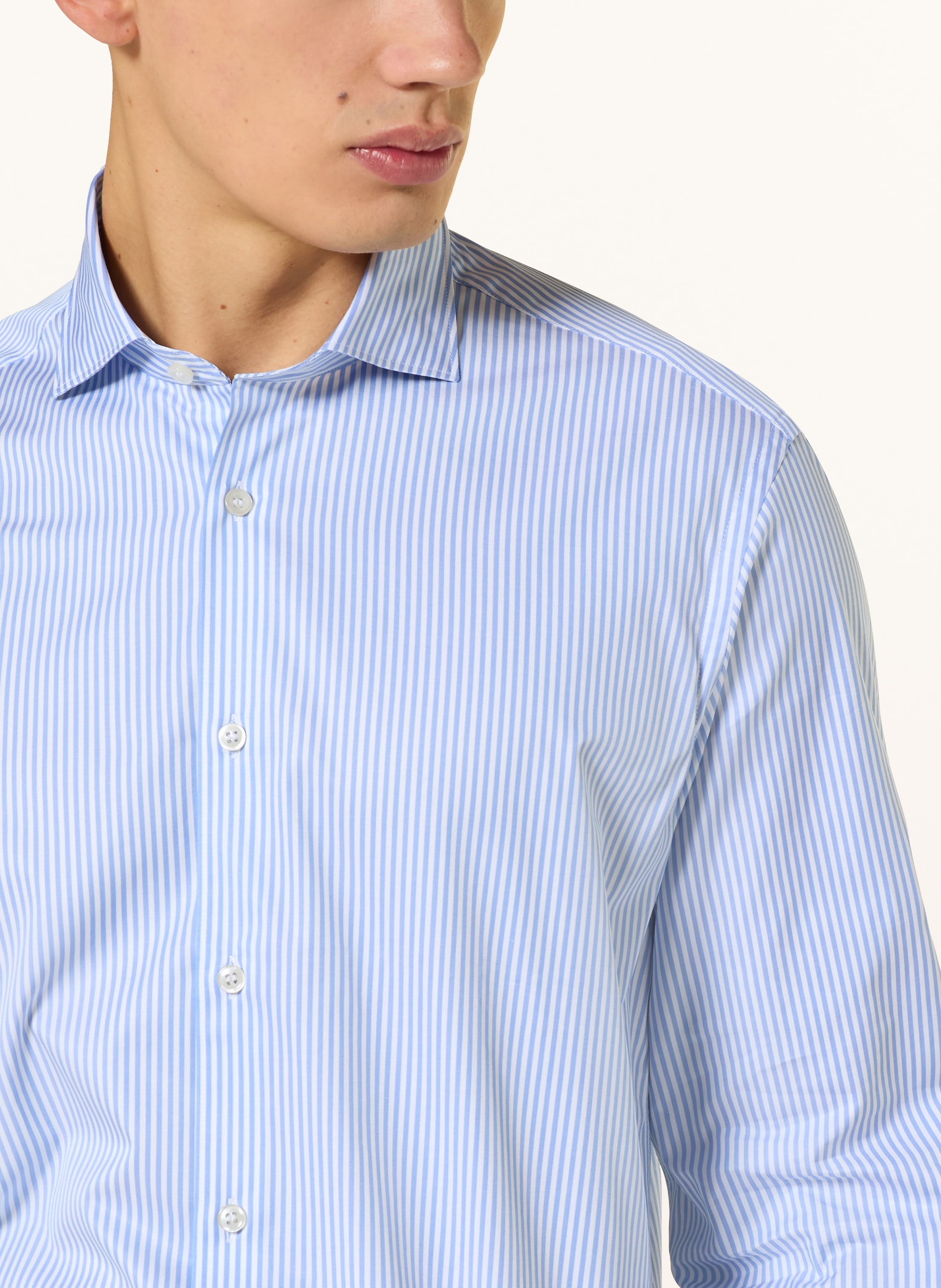 Thumbnail - Paul & Shark Hemd Soffio Regular Fit blau