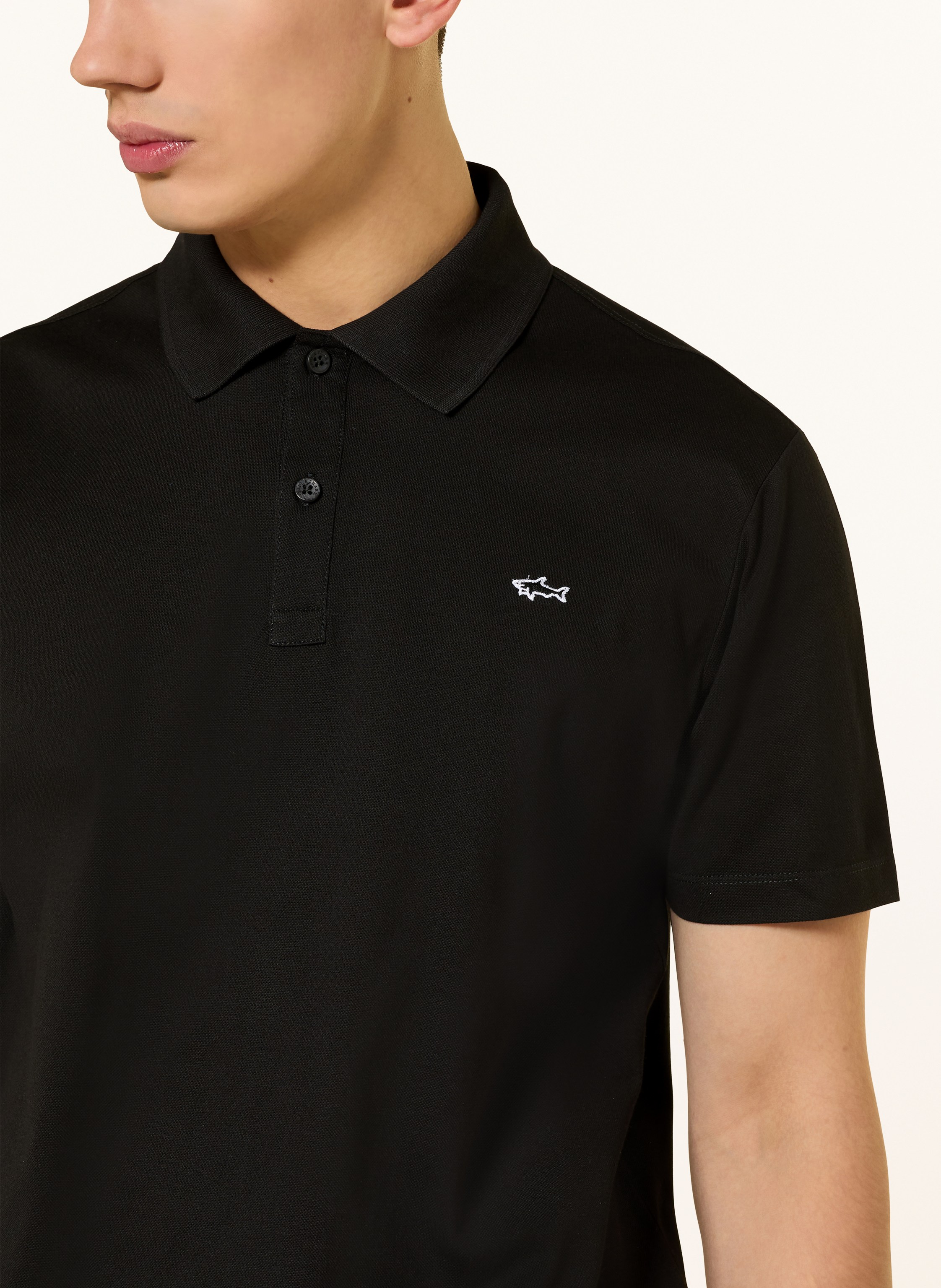 Thumbnail - Paul & Shark Piqué-Poloshirt schwarz