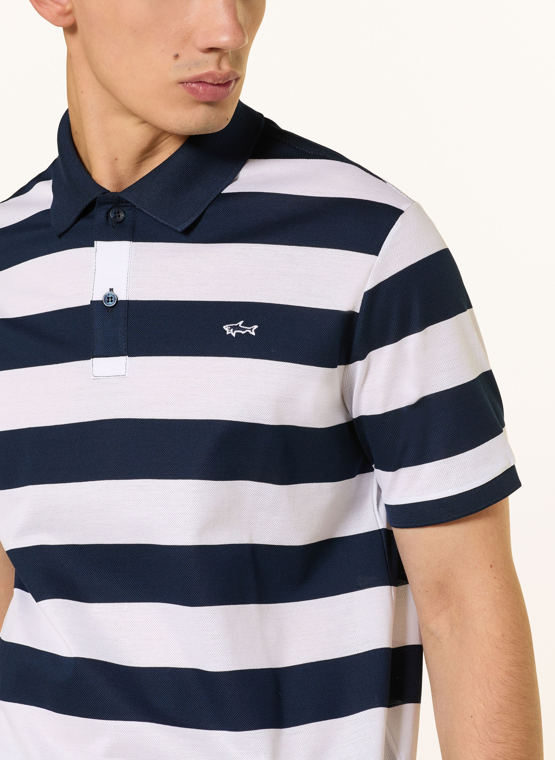 Thumbnail - Paul & Shark Piqué-Poloshirt Regular Fit blau
