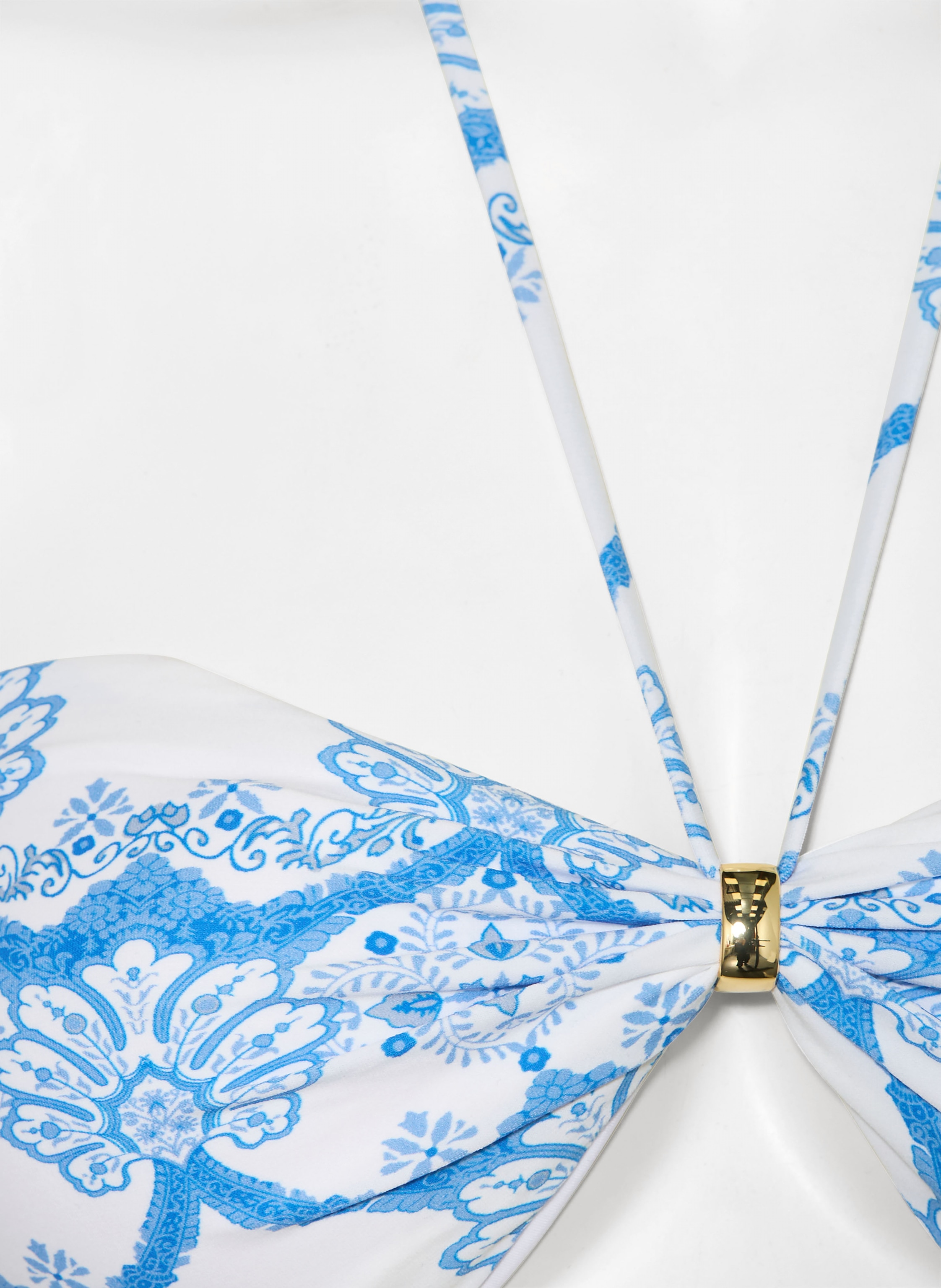 Thumbnail - Melissa Odabash Bandeau-Bikini-Top Liguria blau