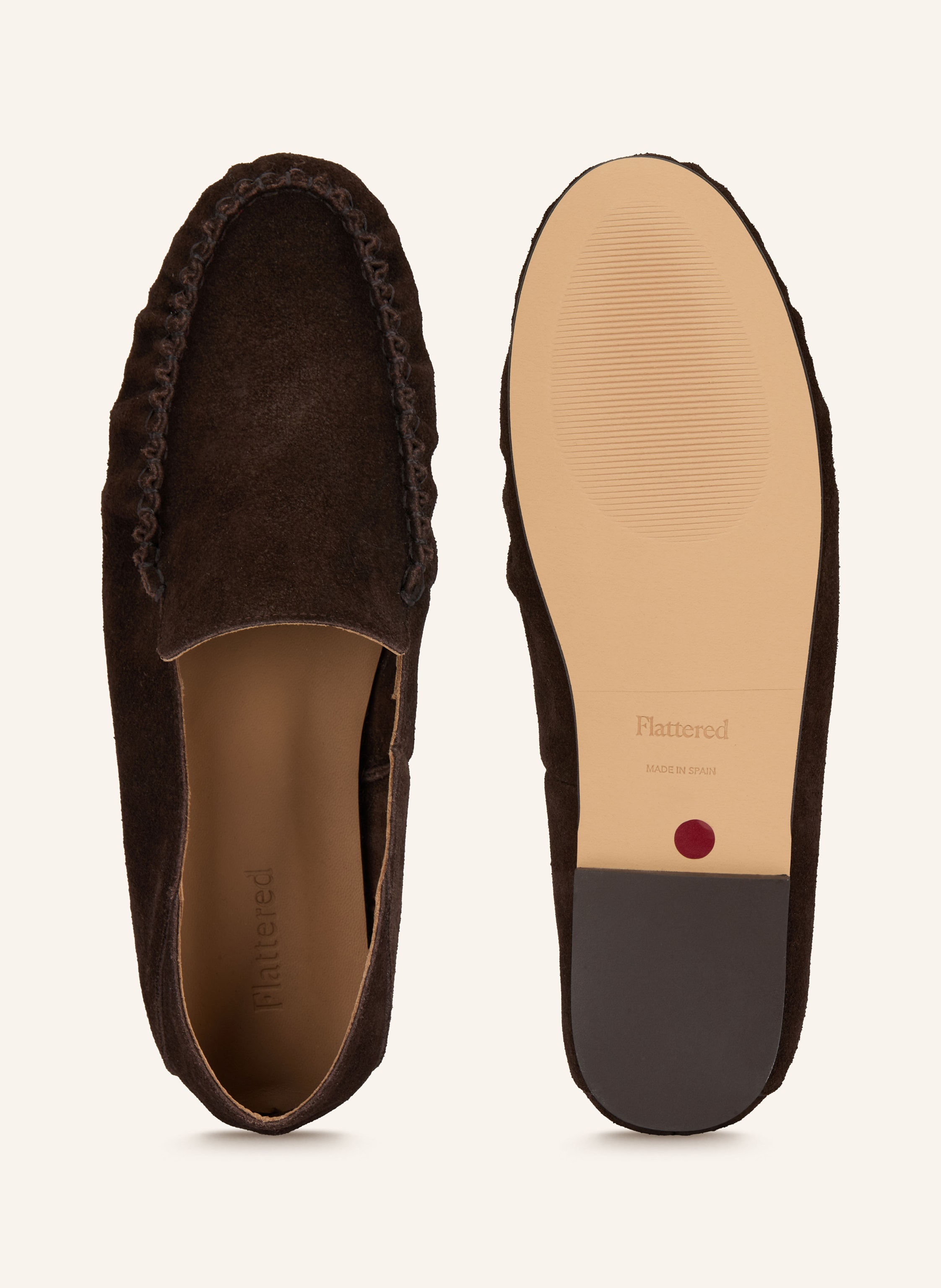 Thumbnail - Flattered Loafer Bon Bon braun