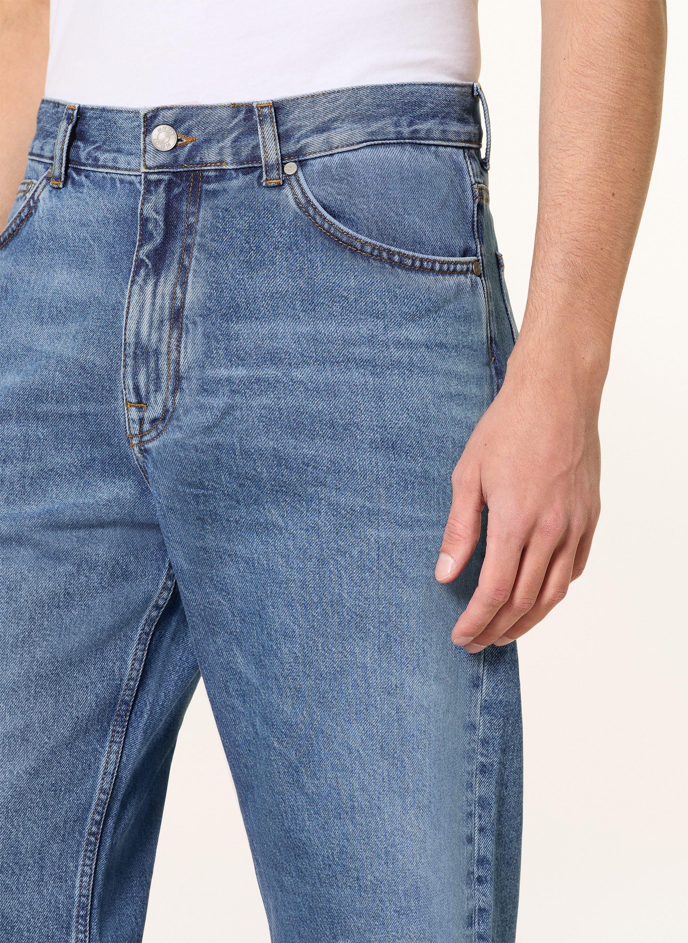 Thumbnail - Nn.07 Jeans Otis Regular Fit blau