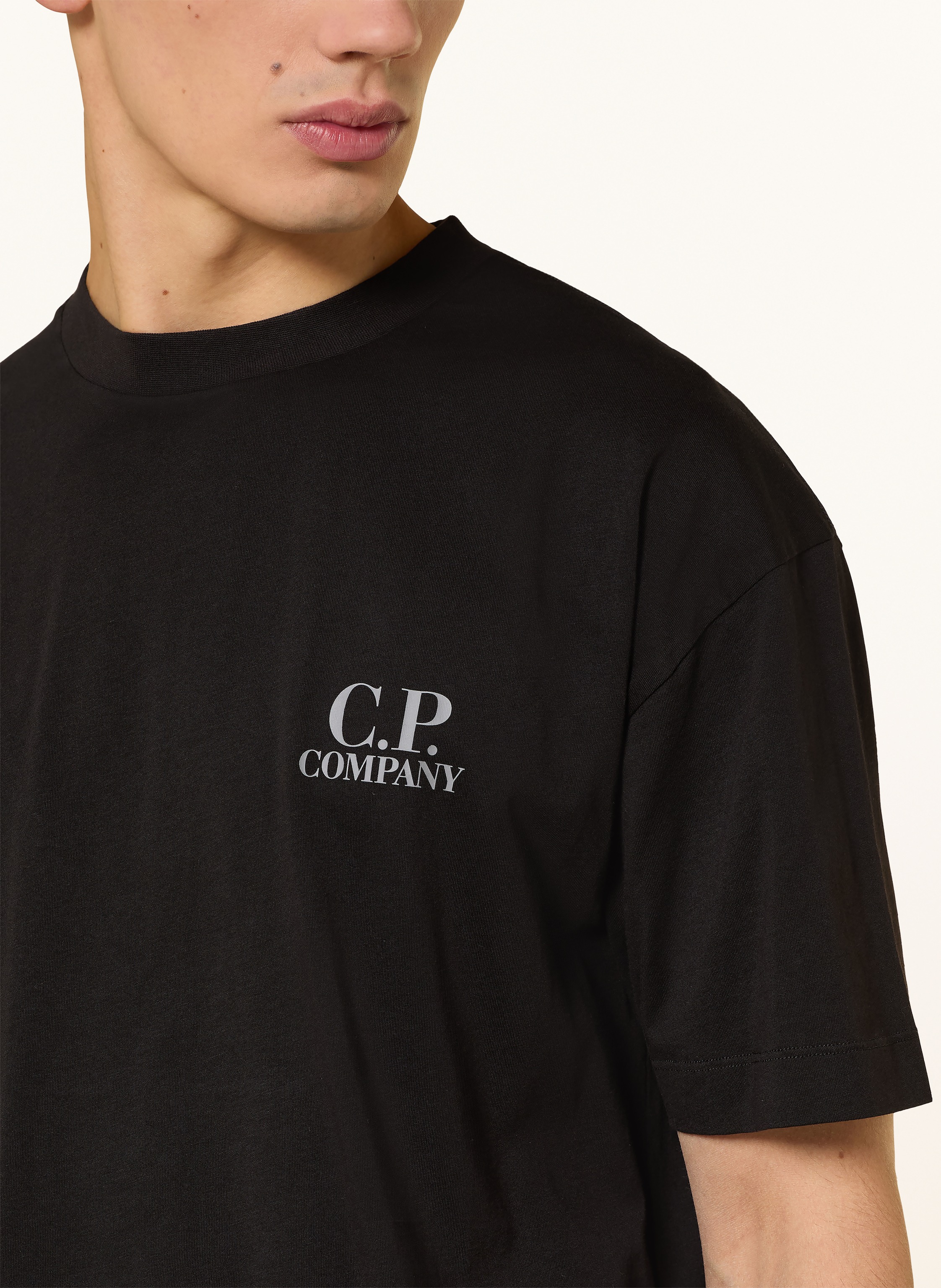Thumbnail - C.P. Company T-Shirt schwarz