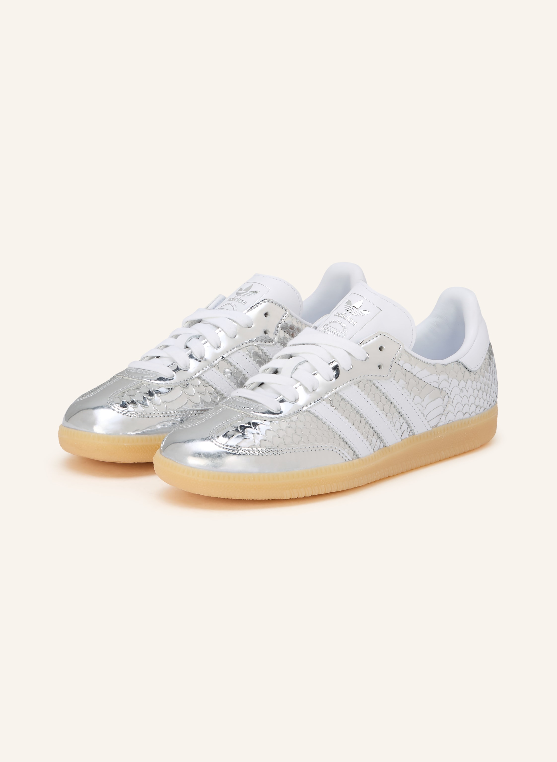 Adidas Originals Adidas Originals Sneaker Samba Og silber in SILBER / WEISS