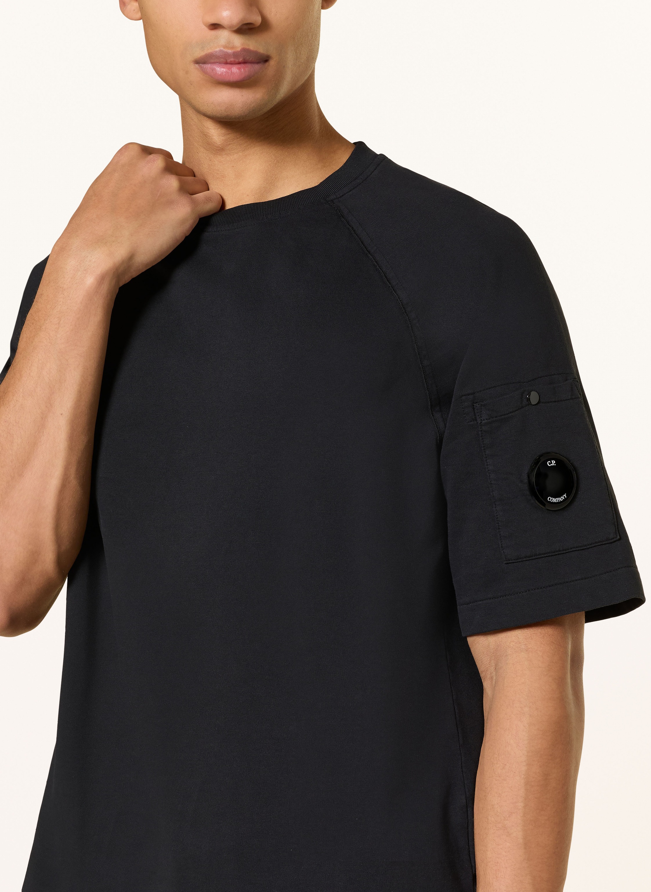 Thumbnail - C.P. Company T-Shirt schwarz