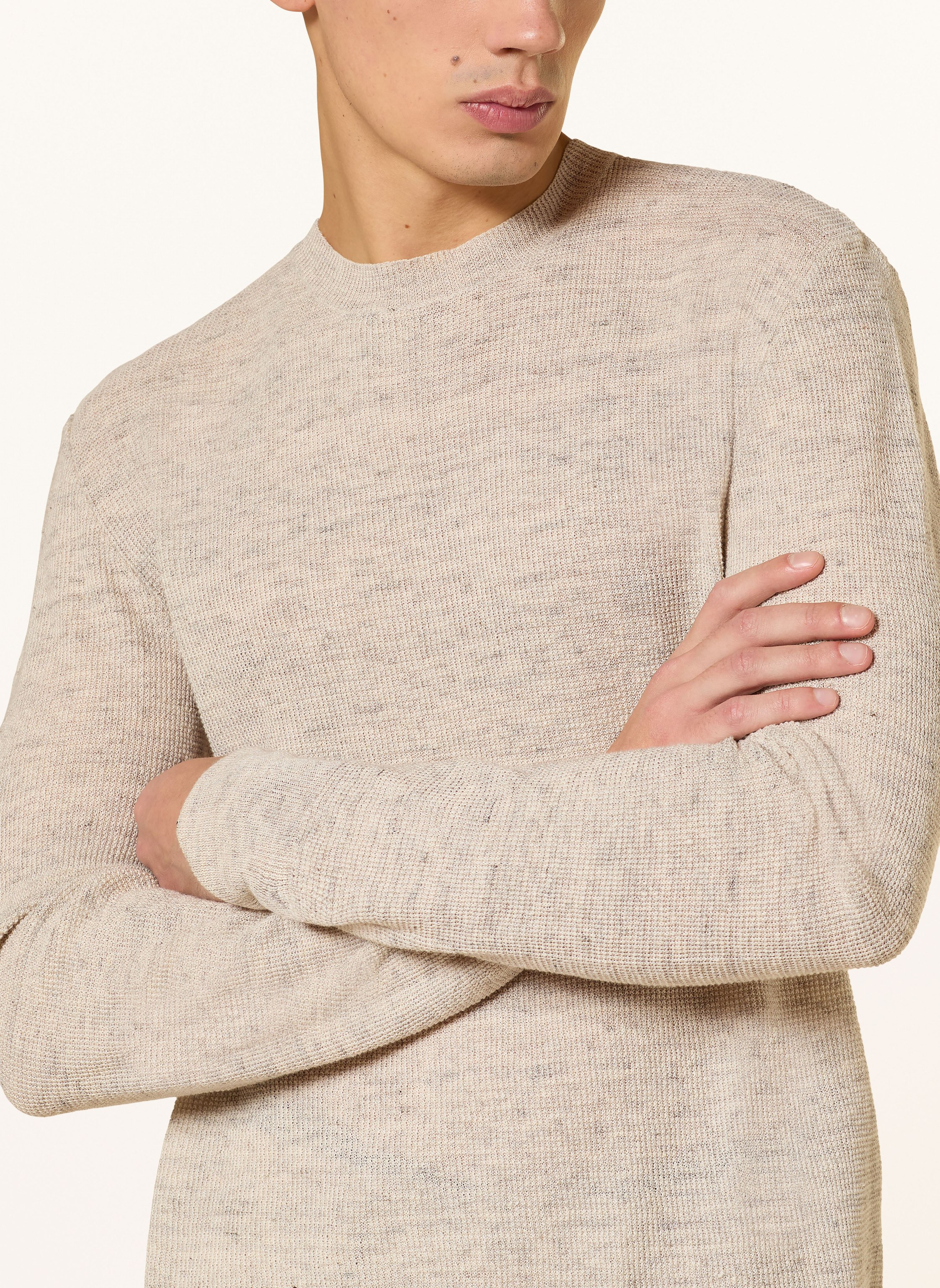 Thumbnail - Barena Venezia Pullover Mit Leinen weiss