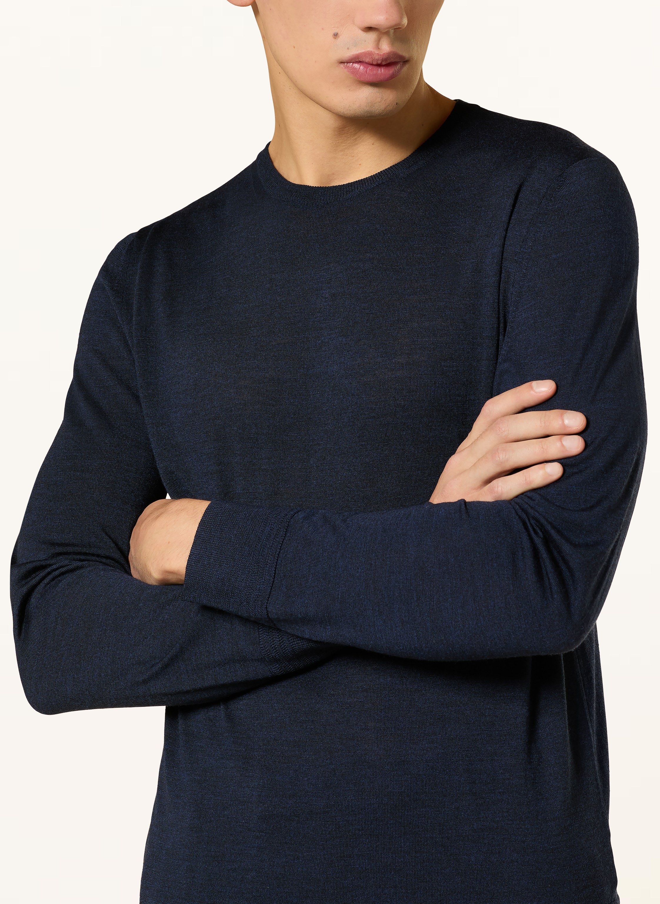 Thumbnail - Barena Venezia Pullover Aus Merinowolle blau