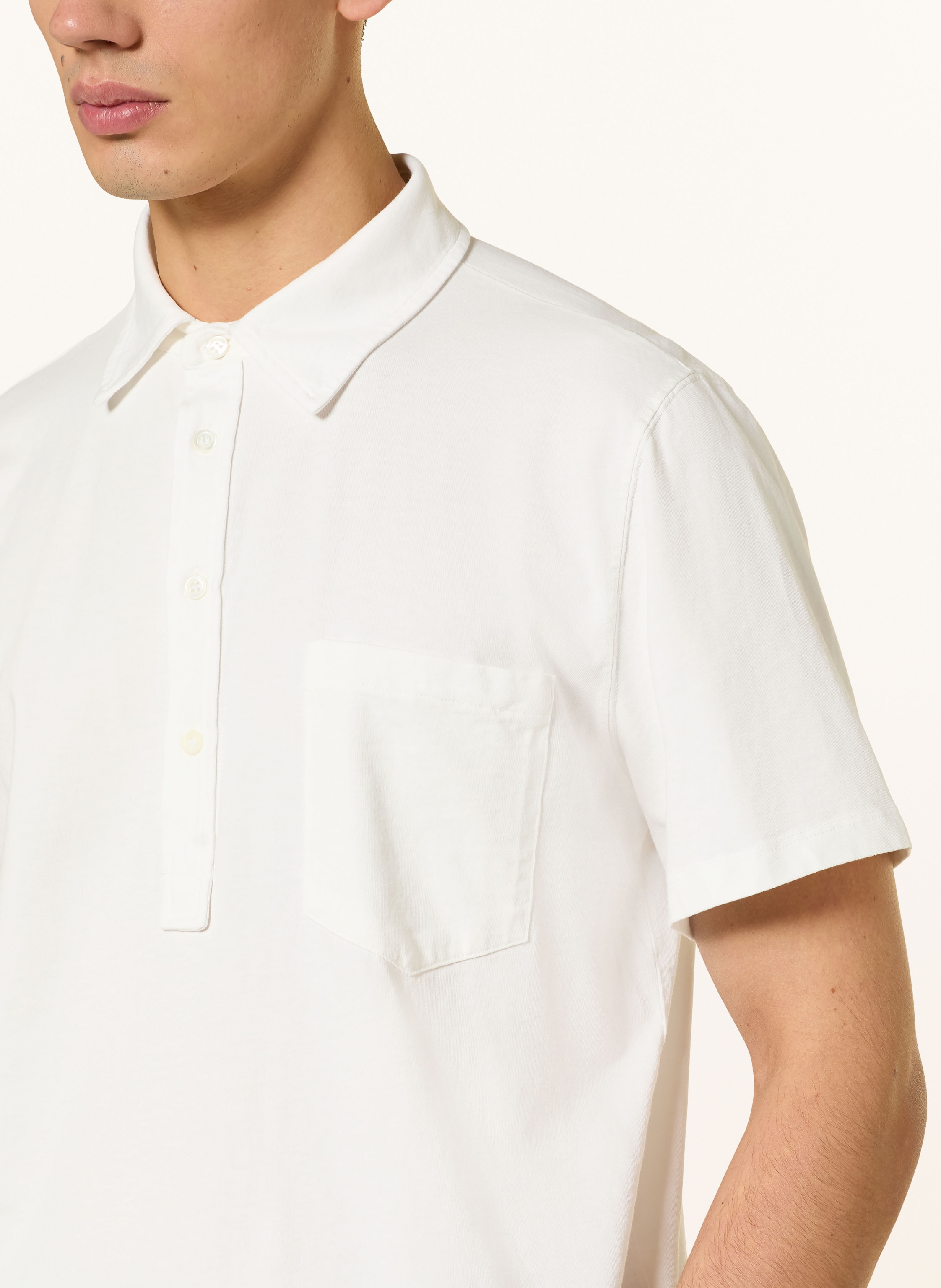 Thumbnail - Barena Venezia Jersey-Poloshirt weiss