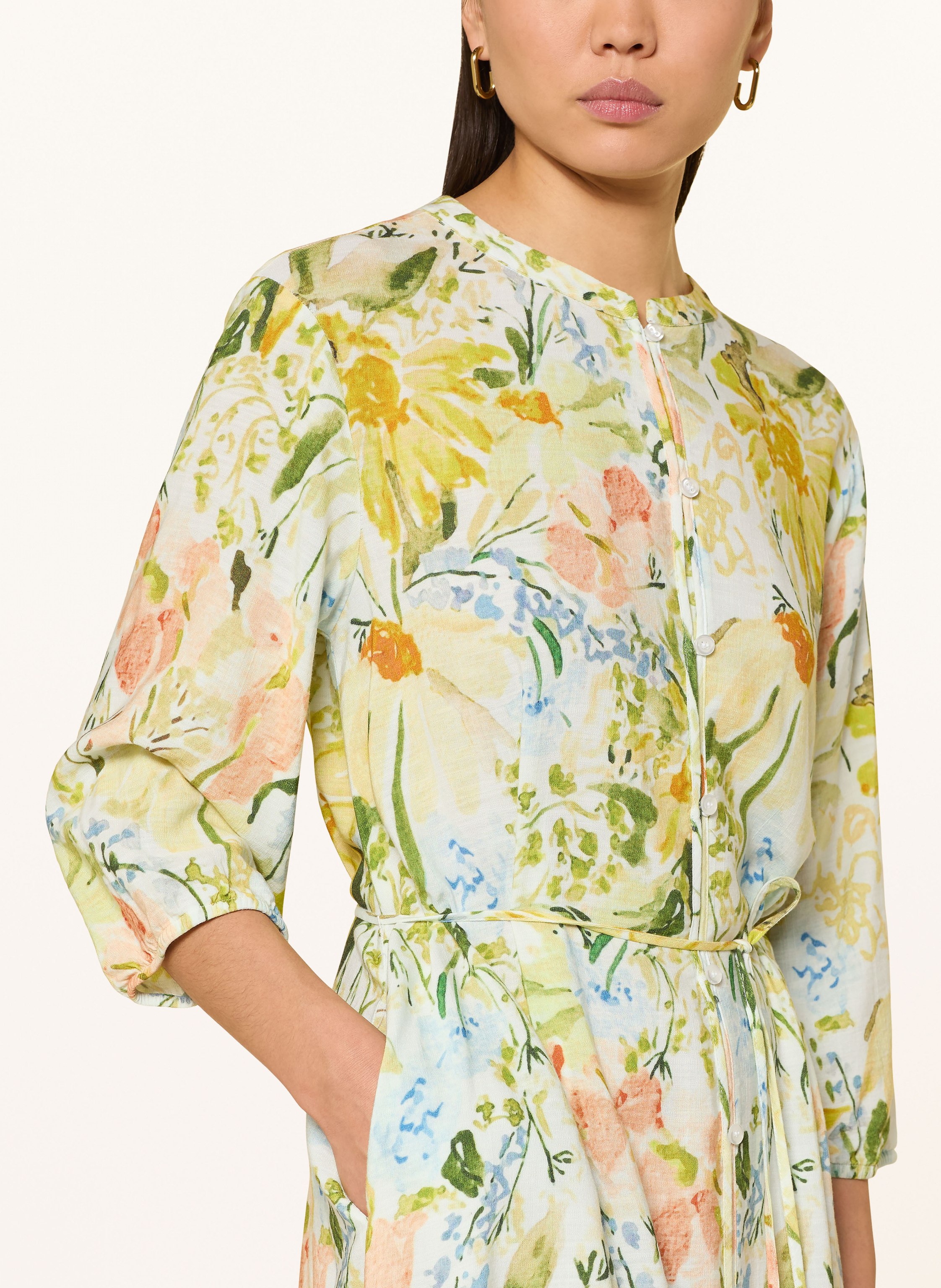 Thumbnail - Darling Harbour Kleid Mit 3/4-Arm weiss