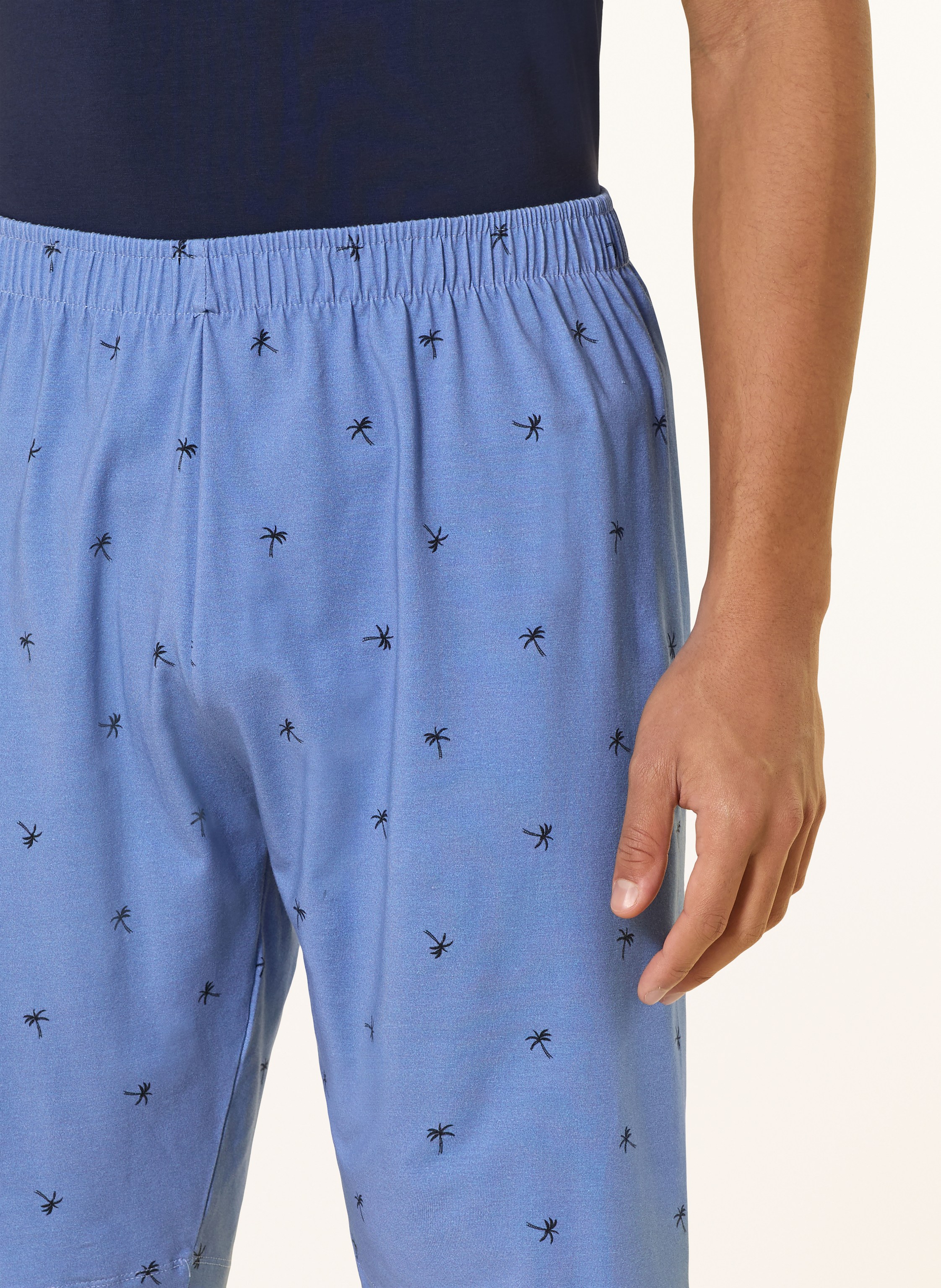 Thumbnail - Strokesman's Schlafshorts blau